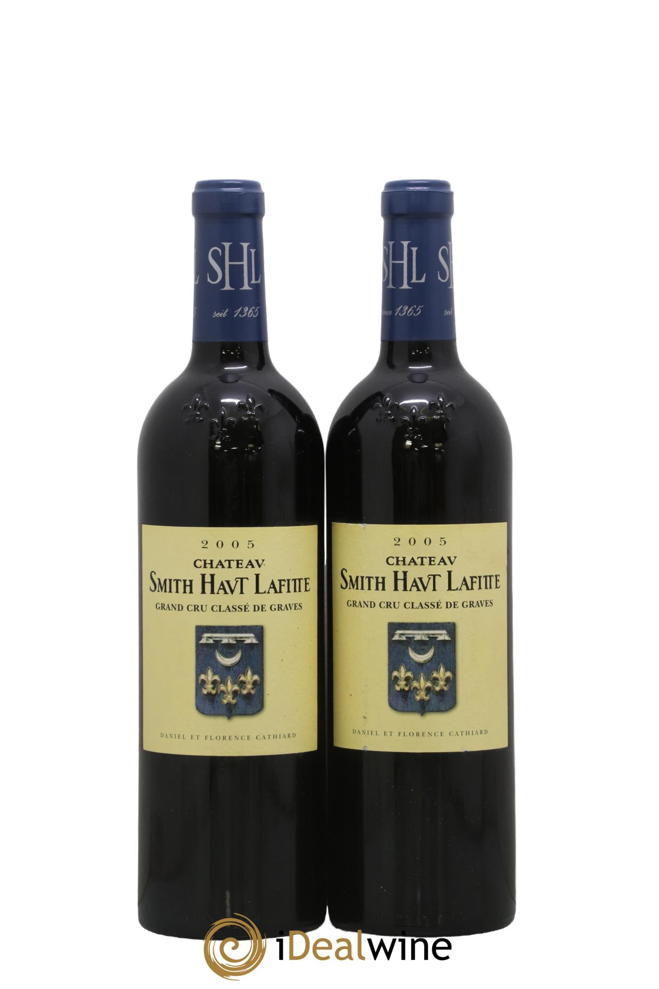 Château Smith Haut Lafitte Cru Classé de Graves 2005 - Lot de 2 bouteilles - 0