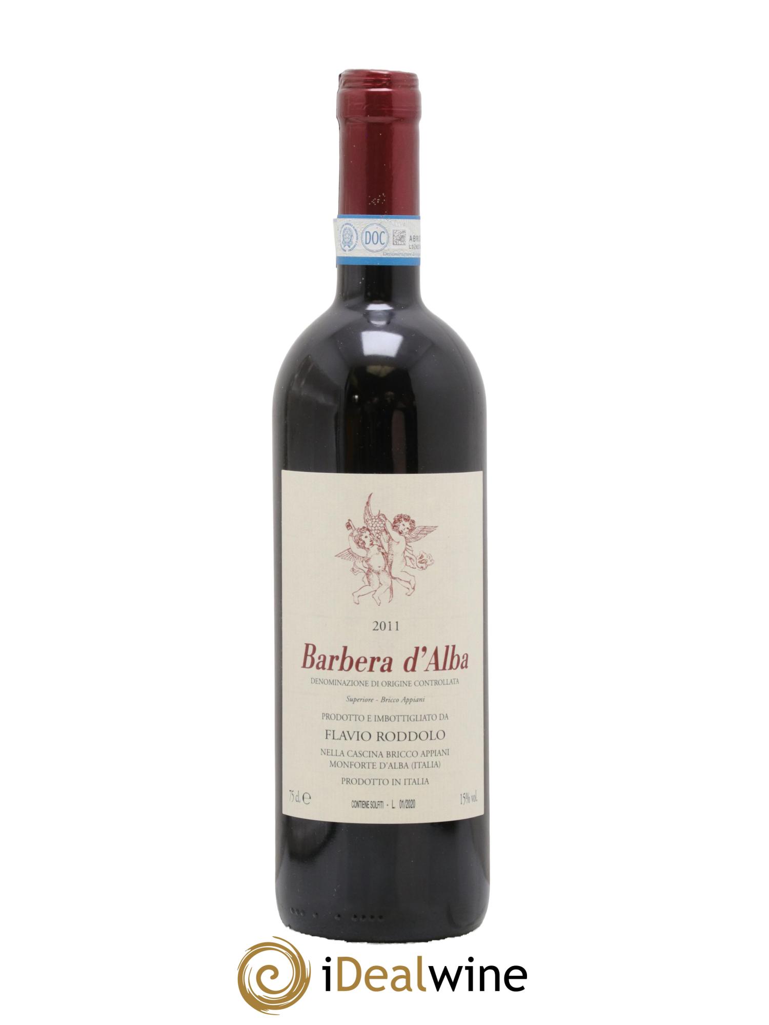 Barbera d'Alba DOC Flavio Roddolo 2011 - Posten von 1 Flasche - 0