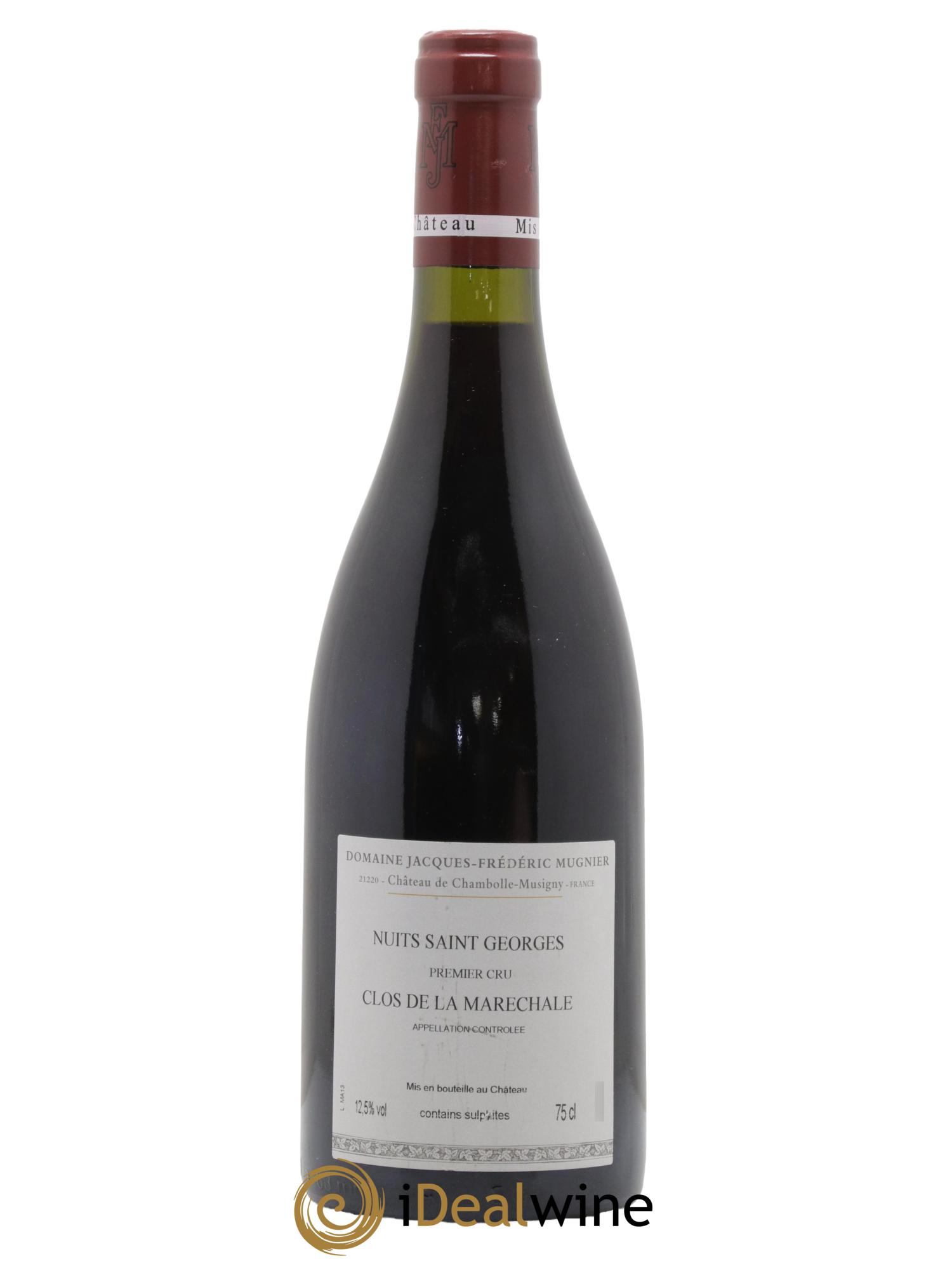 Nuits-Saint-Georges 1er Cru Clos de La Maréchale Jacques-Frédéric Mugnier 2013 - Posten von 1 Flasche - 1