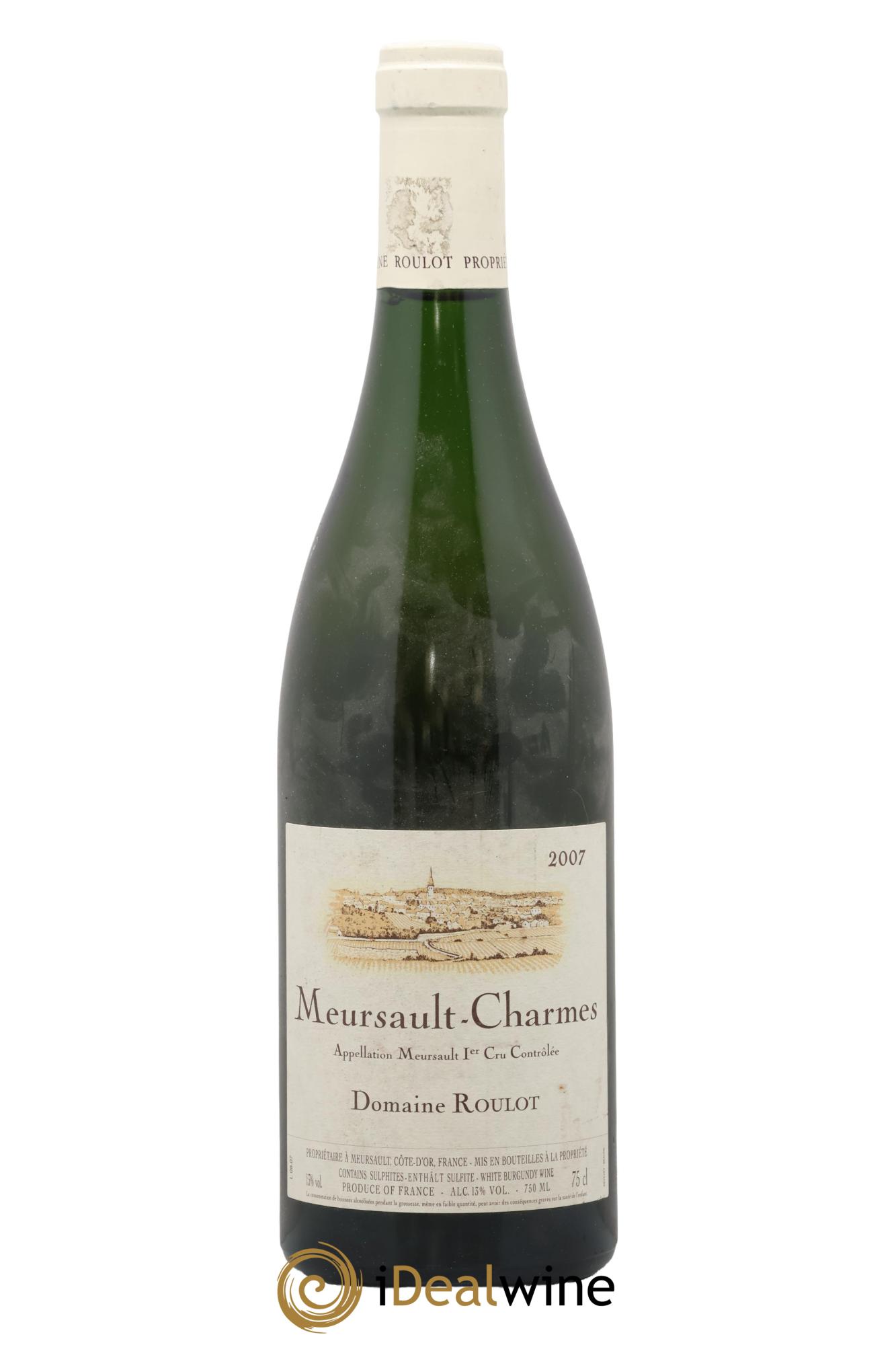 Meursault 1er Cru Charmes Roulot (Domaine) 2007 - Lotto di 1 bottiglia - 0
