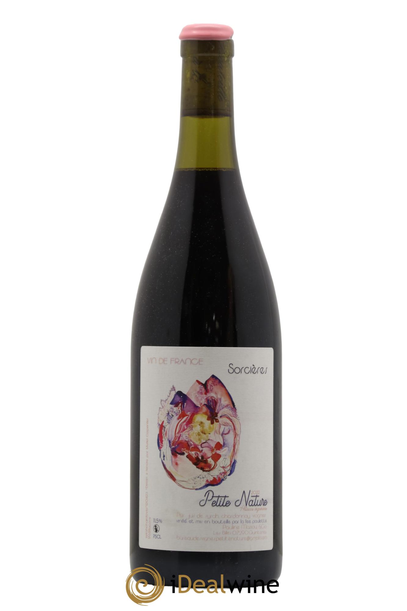 Vin de France Sorcières Petite Nature Pauline Maziou 2022 - Lot de 1 bouteille - 0