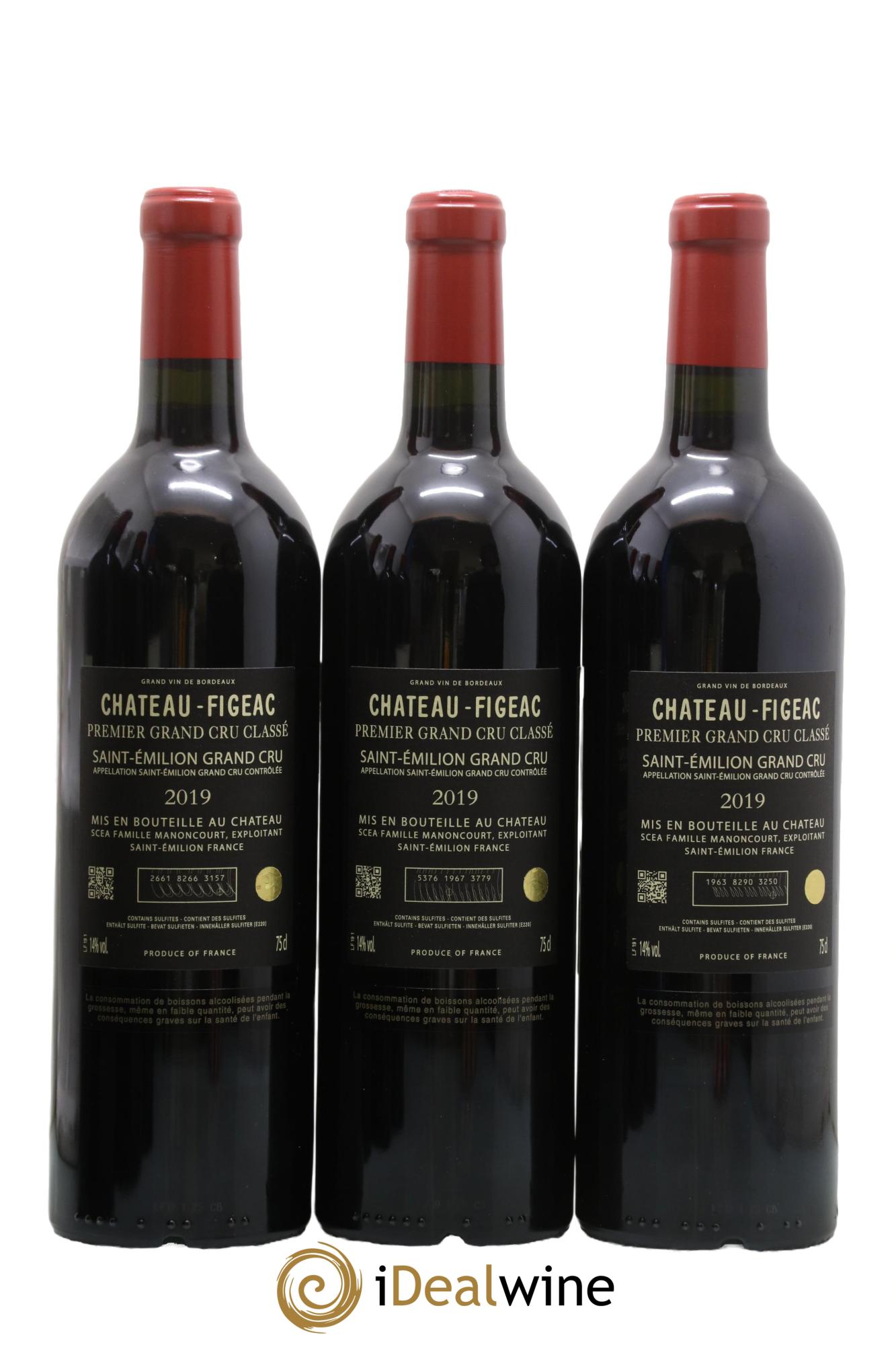 Château Figeac 1er Grand Cru Classé A 2019 - Lotto di 6 bottiglie - 4