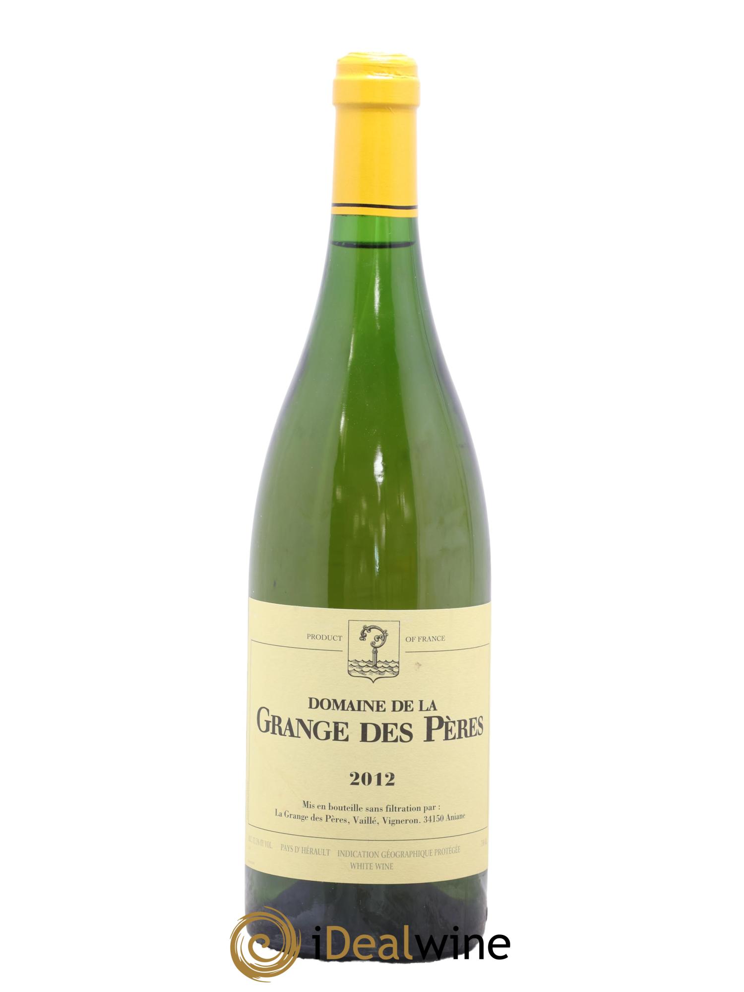 Pays d'Hérault Grange des Pères Laurent Vaillé 2012 - Lot of 1 bottle - 0