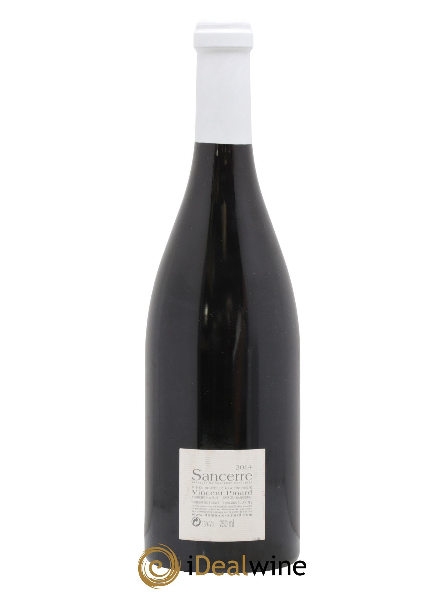 Sancerre Vendanges Entières Vincent Pinard 2014 - Lot of 1 bottle - 1