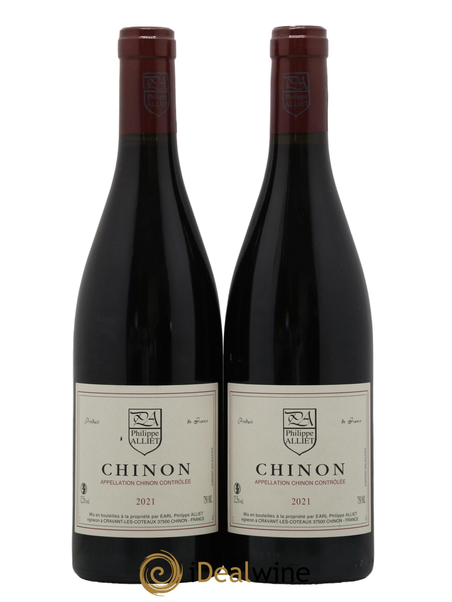 Chinon Philippe Alliet 2021 - Lot de 2 bouteilles - 0