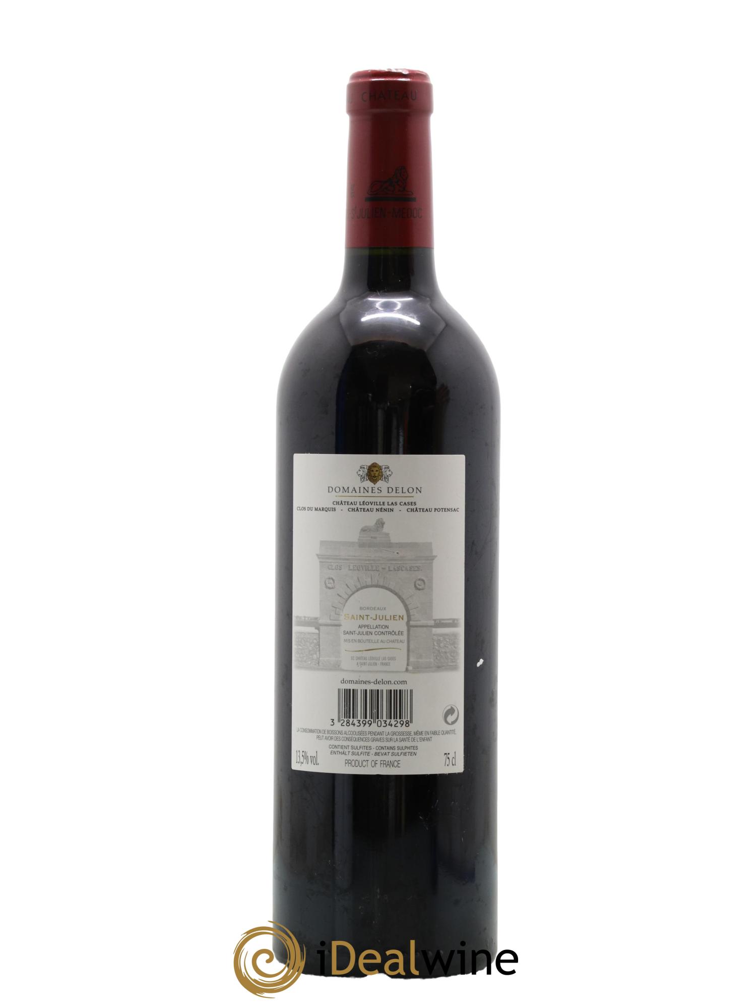 Château Léoville Las Cases 2ème Grand Cru Classé 2016 - Lot de 1 bouteille - 1