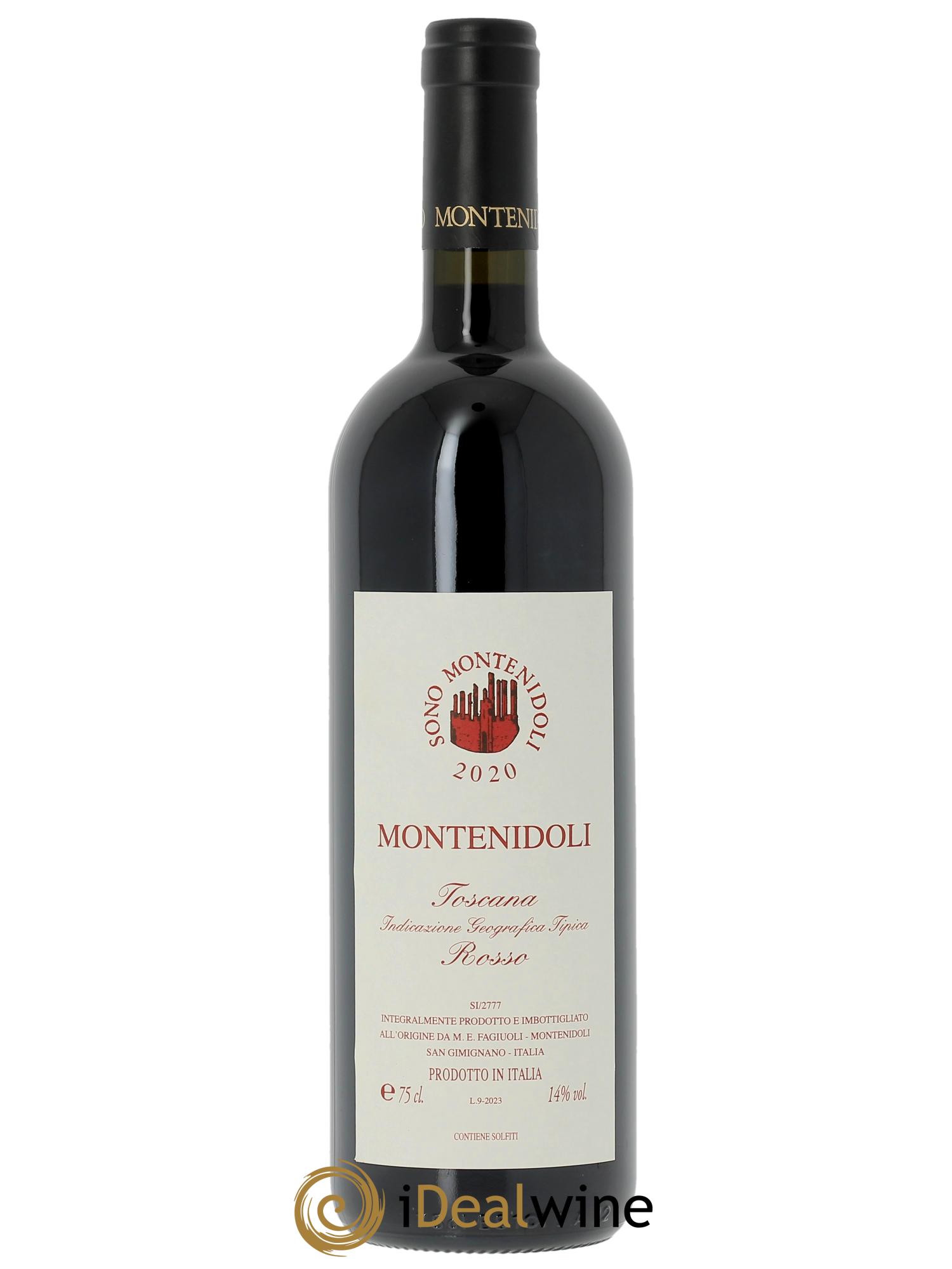 Toscana IGT Montenidoli Rosso  2020 - Posten von 1 Flasche - 0