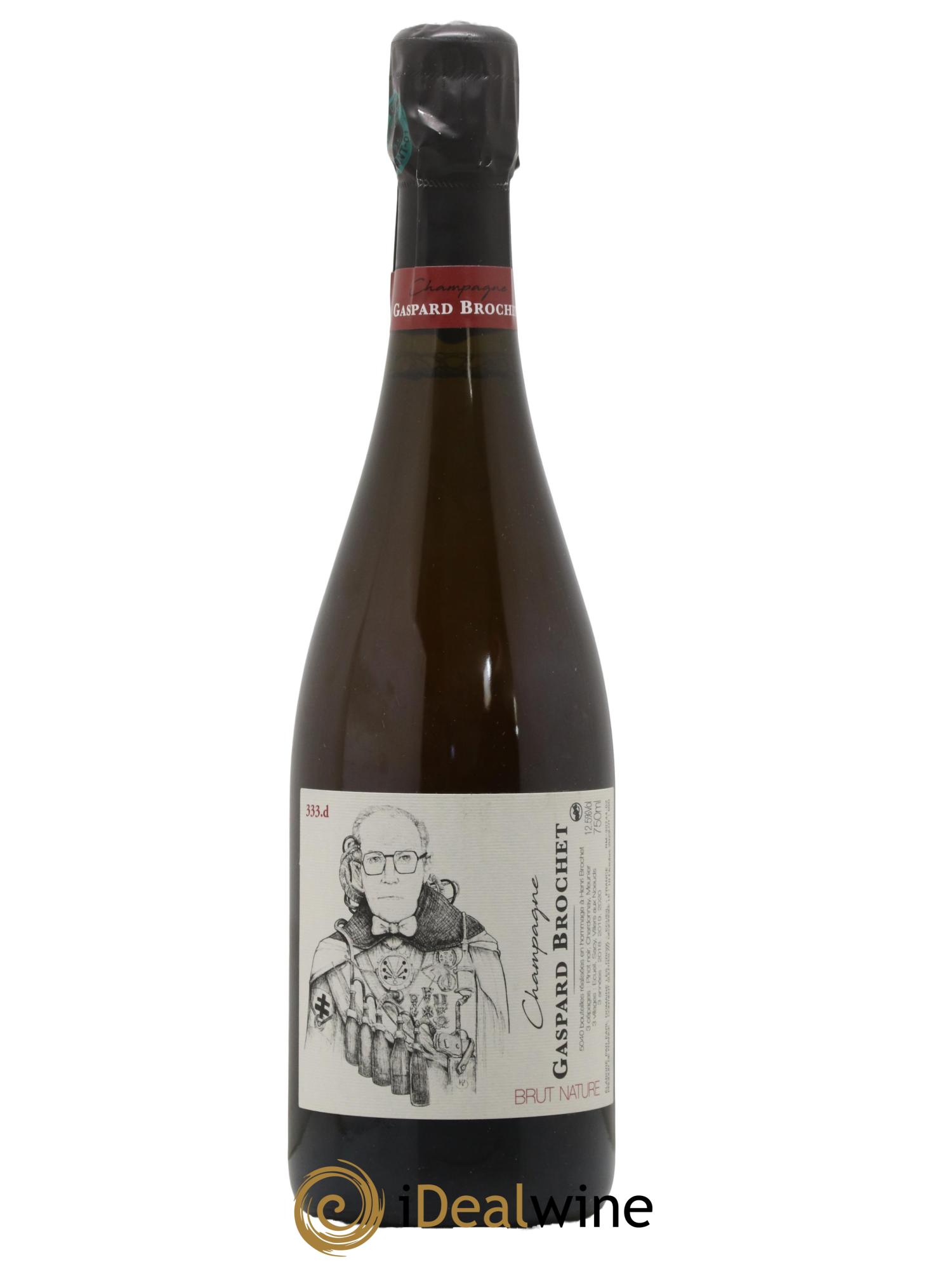 333.d Brut Nature Gaspard Brochet - Lot de 1 bouteille - 0