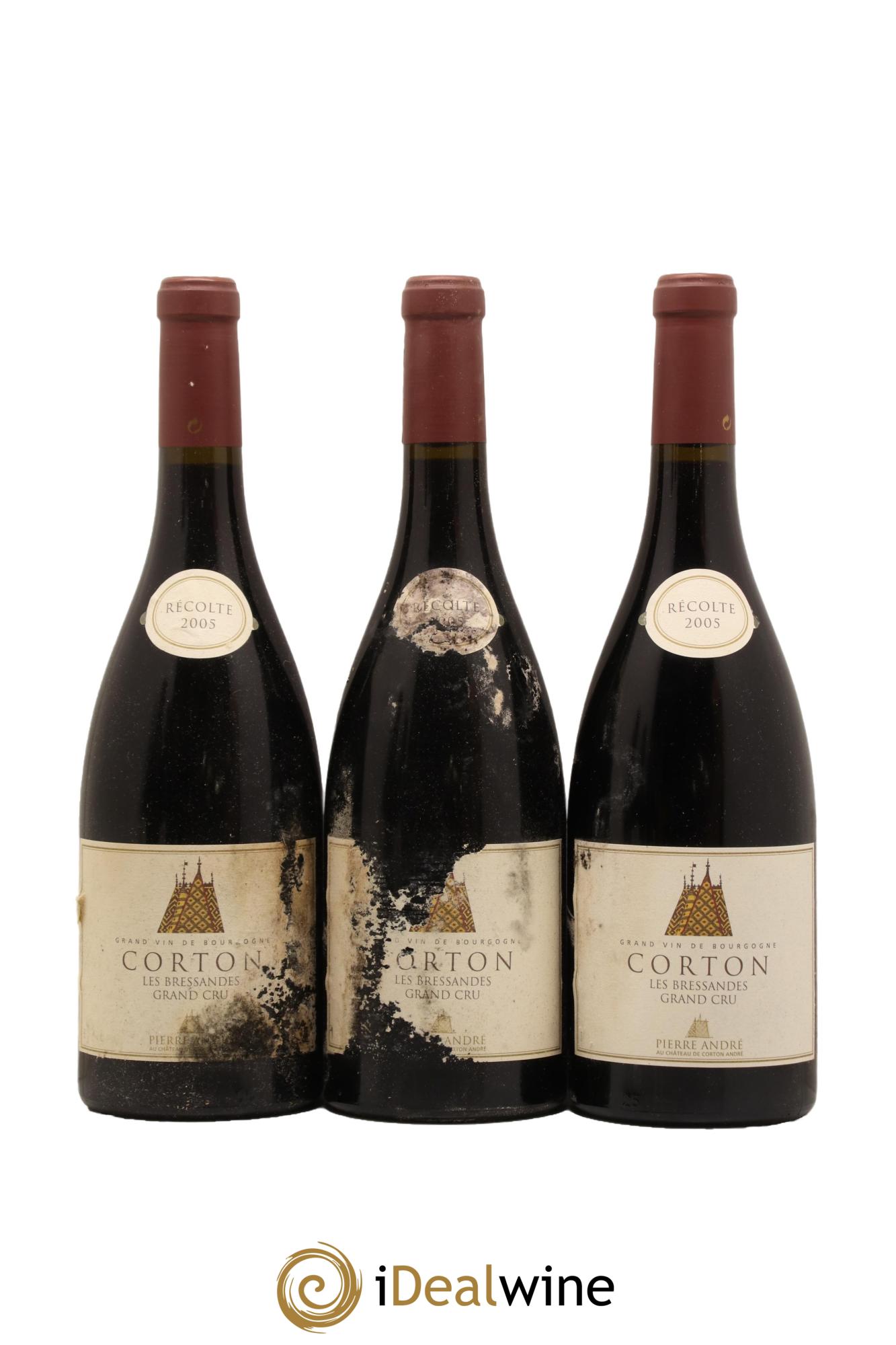 Corton Grand Cru Les Bressandes Maison Pierre Andre 2005 - Lot de 6 bouteilles - 1