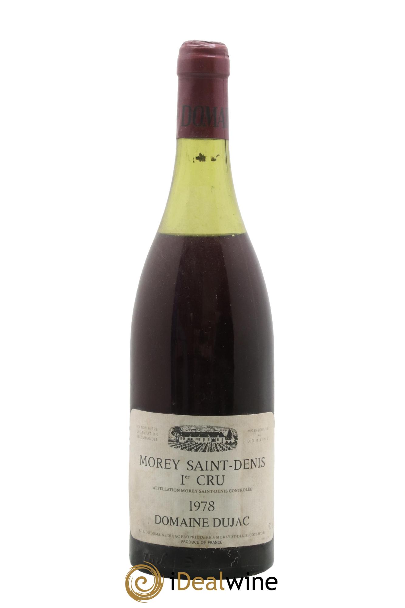 Morey-Saint-Denis 1er Cru Dujac (Domaine) 1978 - Lot de 1 bouteille - 0