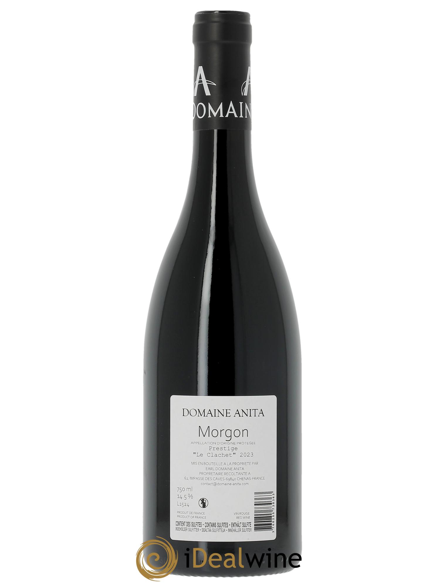Morgon Le Clachet Domaine Anita  2023 - Lot de 1 bouteille - 1