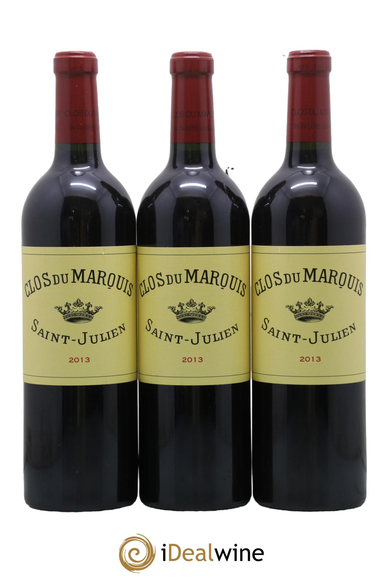 Clos du Marquis 2013 - Lotto di 3 bottiglie - 0