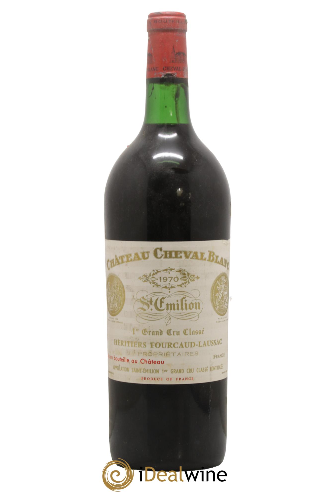 Château Cheval Blanc 1er Grand Cru Classé A 1970 - Lotto di 1 magnum - 0