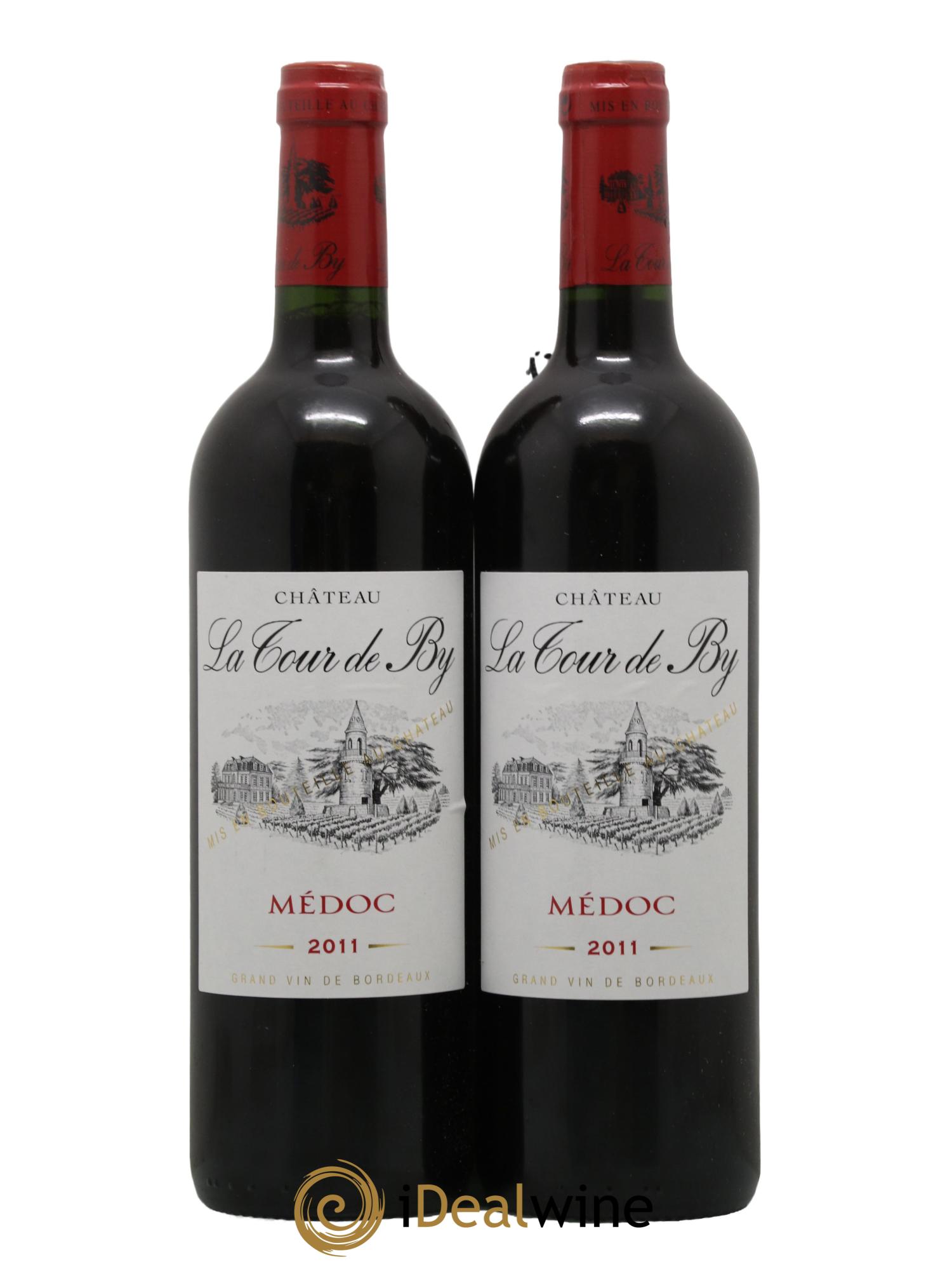 Château La Tour de By Cru Bourgeois 2011 - Lot de 2 bouteilles - 0