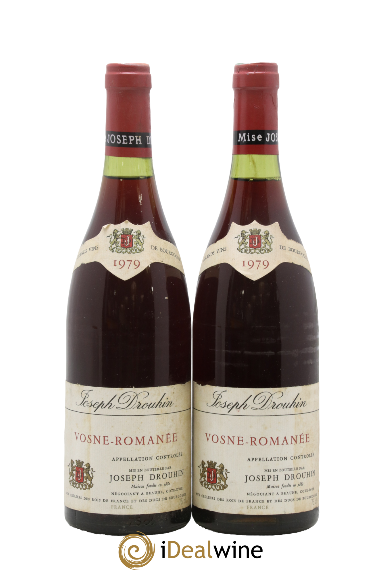 Vosne-Romanée Joseph Drouhin 1979 - Lot de 2 bouteilles - 0