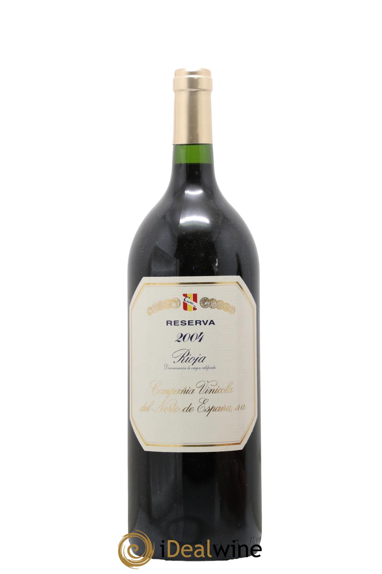Rioja DOCA Reserva Compania Vinicola del Norte de Espana 2004 - Lot of 1 magnum - 0