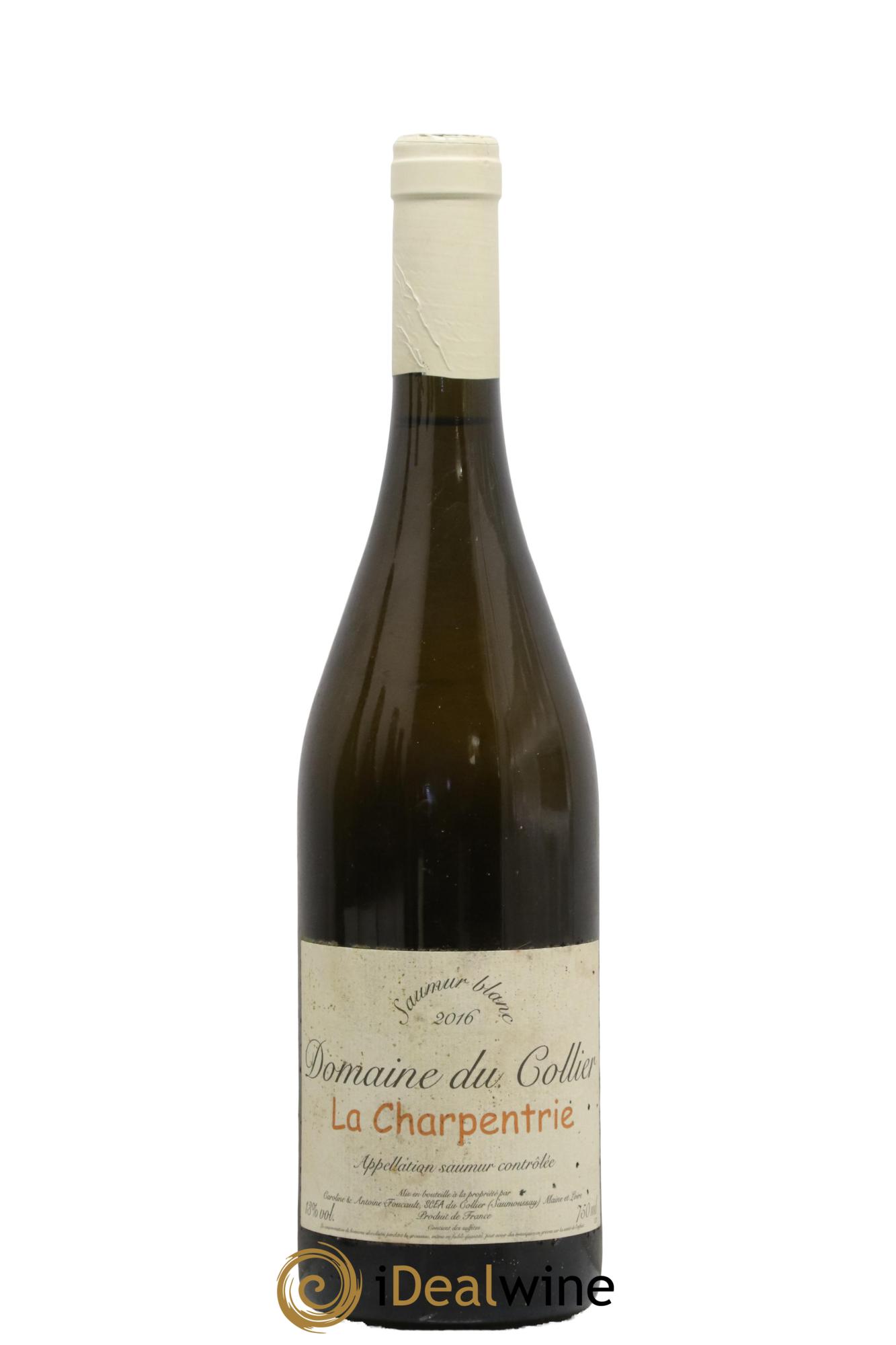 Saumur La Charpentrie Domaine du Collier 2016 - Lotto di 1 bottiglia - 0