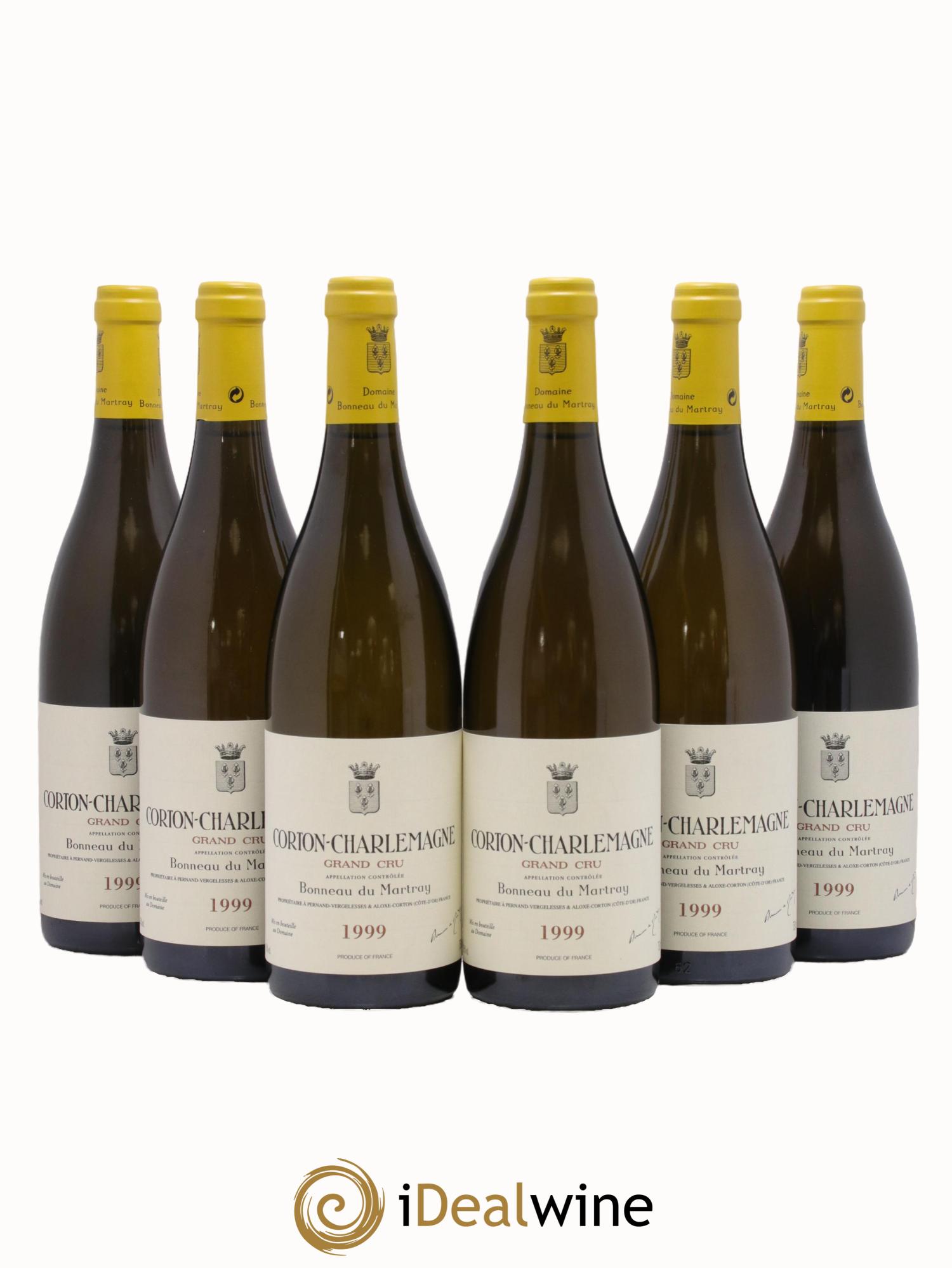 Corton-Charlemagne Grand Cru Bonneau du Martray (Domaine) 1999 - Lot de 6 bouteilles - 0