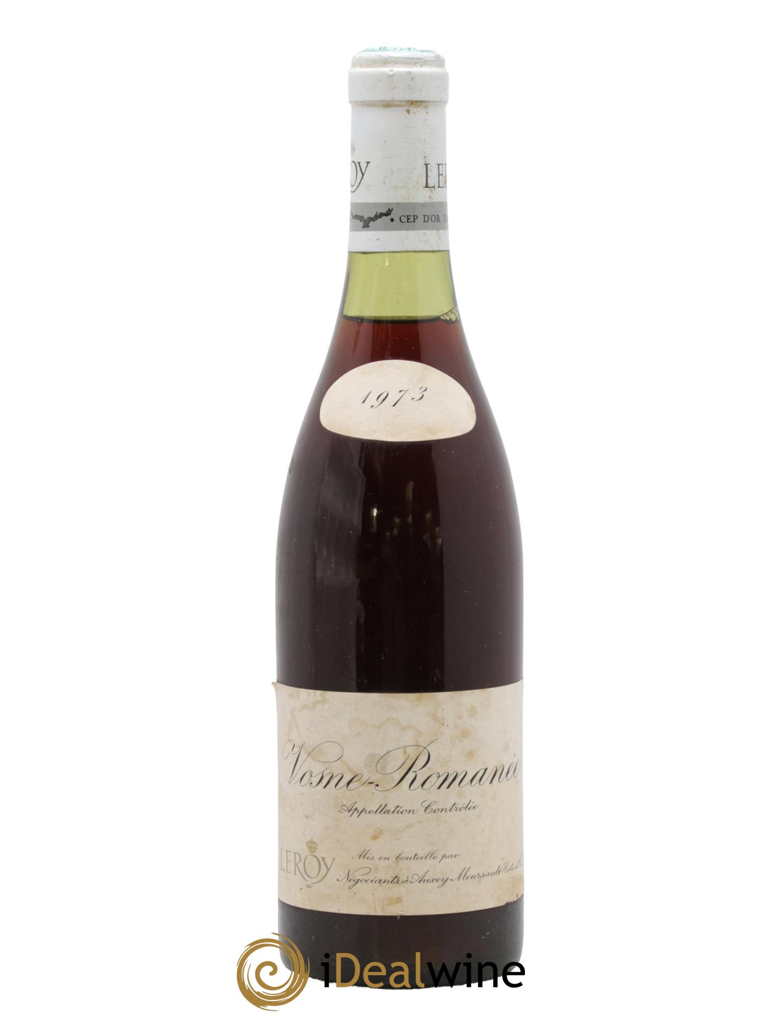 Vosne-Romanée Leroy (Domaine) 1973 - Lot de 1 bouteille - 0