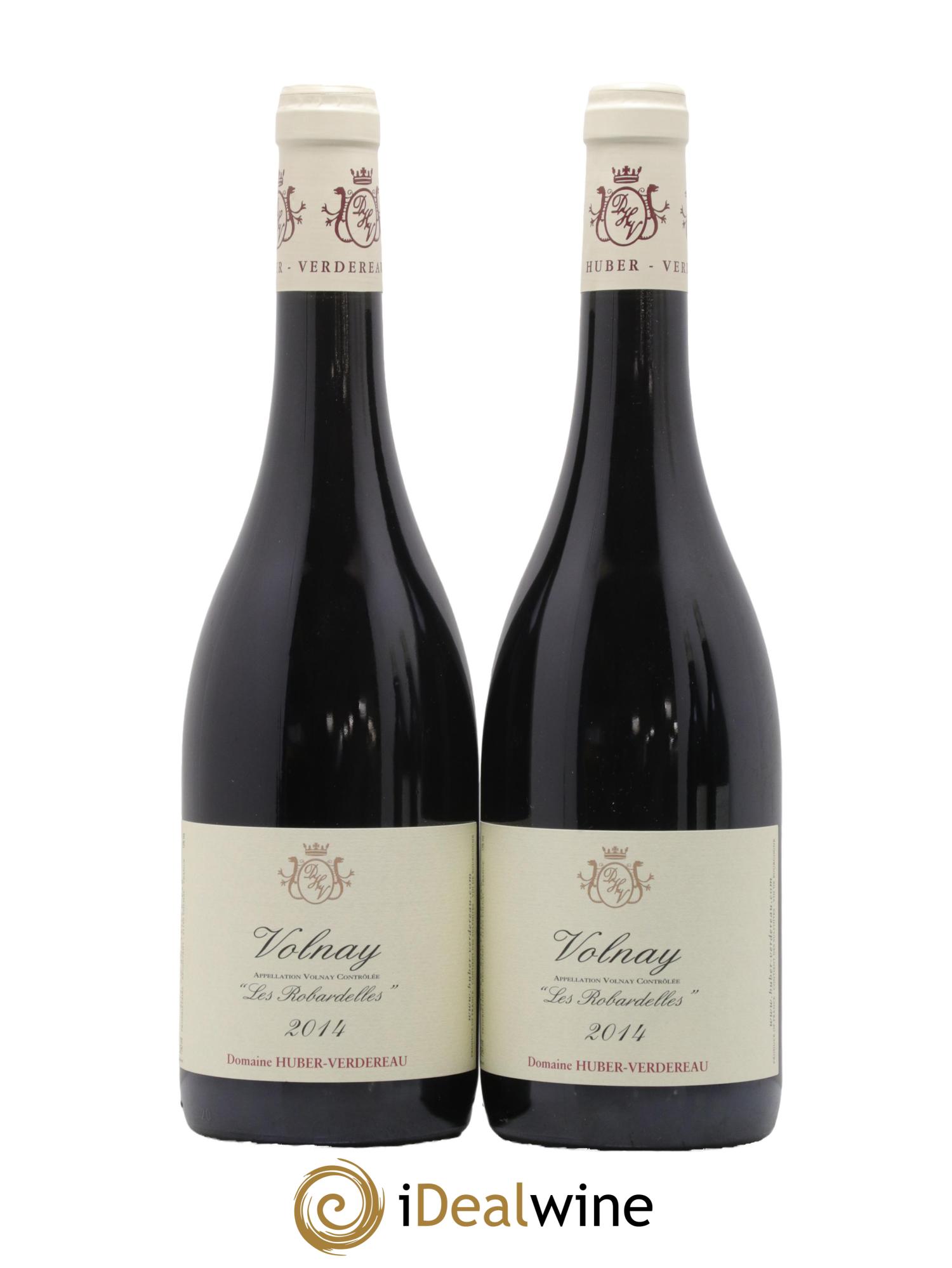 Volnay Les Robardelles Domaine Huber Verdereau 2014 - Lot de 2 bouteilles - 0