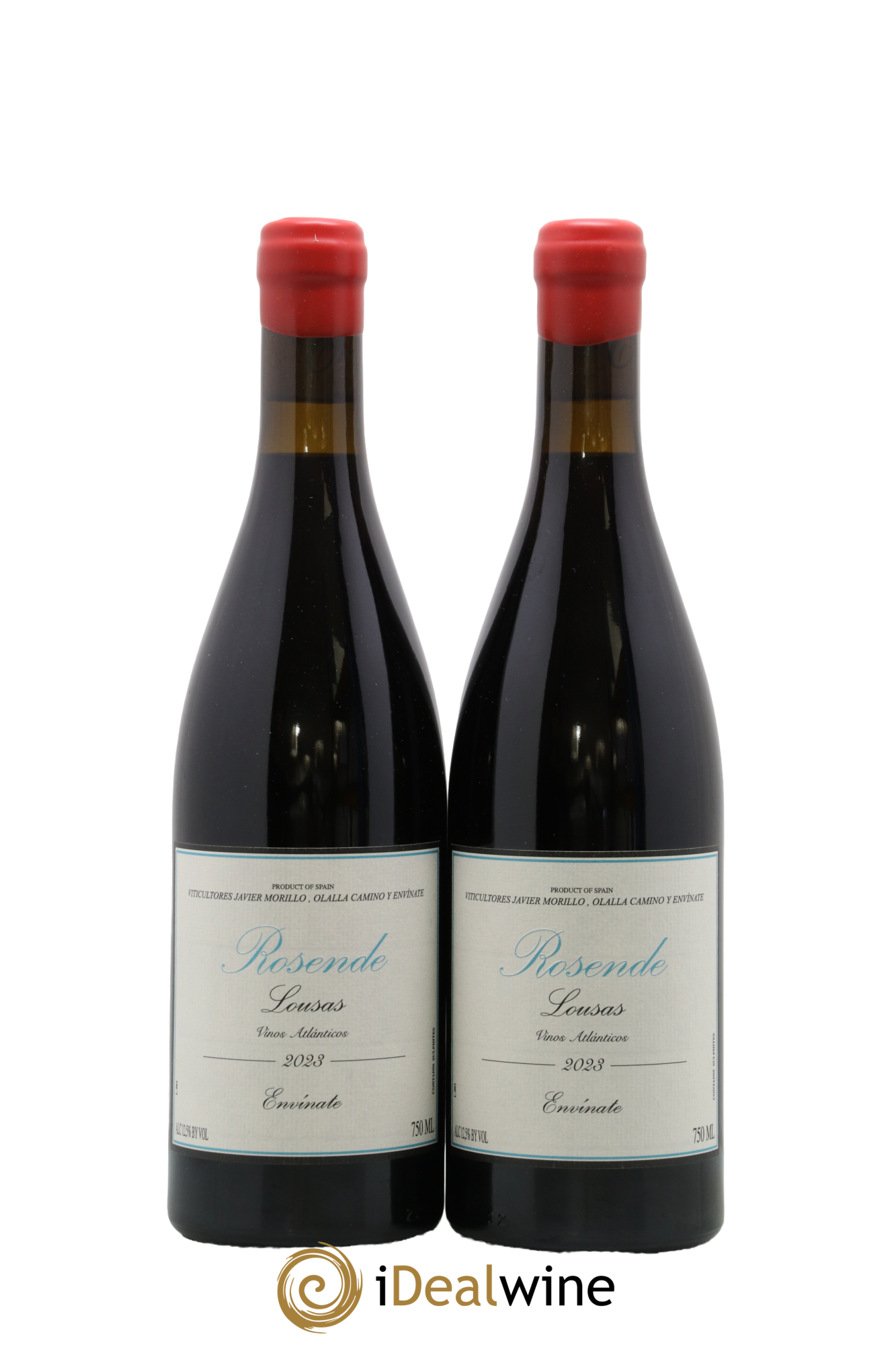 Espagne Ribeira Sacra Rosende Lousas Envinate 2023 - Lot de 2 bouteilles - 0