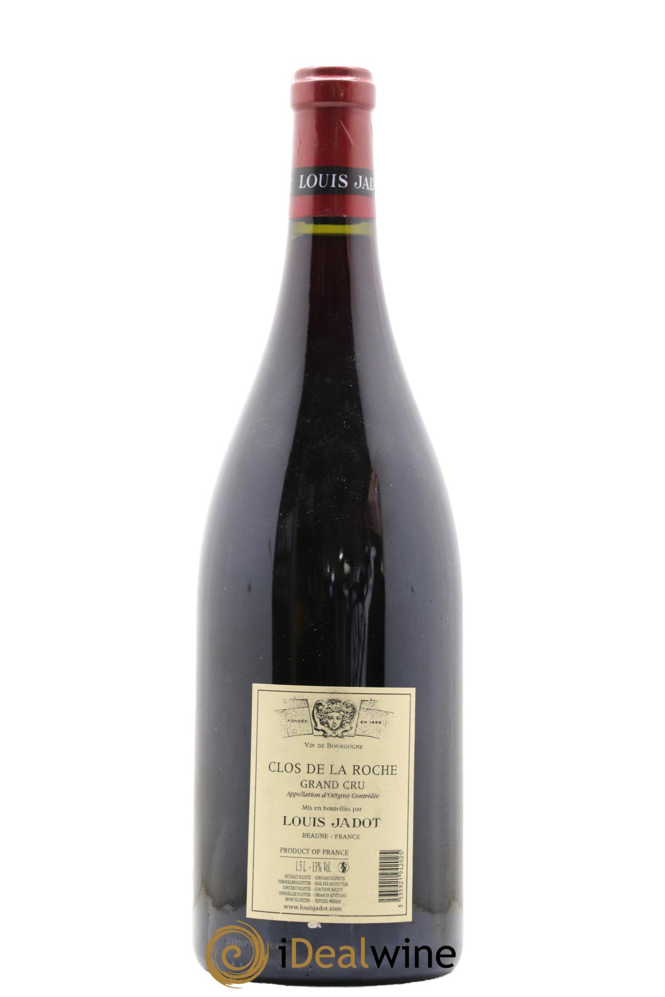 Clos de la Roche Grand Cru Maison Louis Jadot 2014 - Lot de 1 magnum - 1