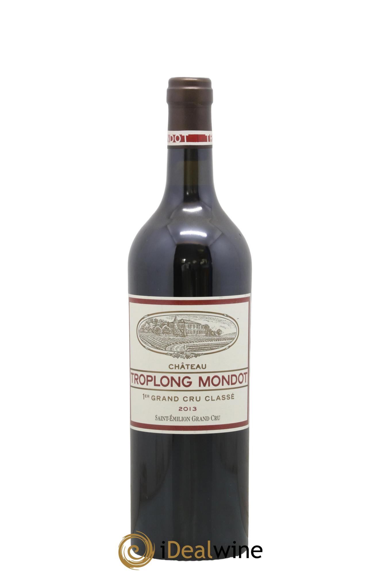 Château Troplong Mondot 1er Grand Cru Classé B 2013 - Lot de 1 bouteille - 0