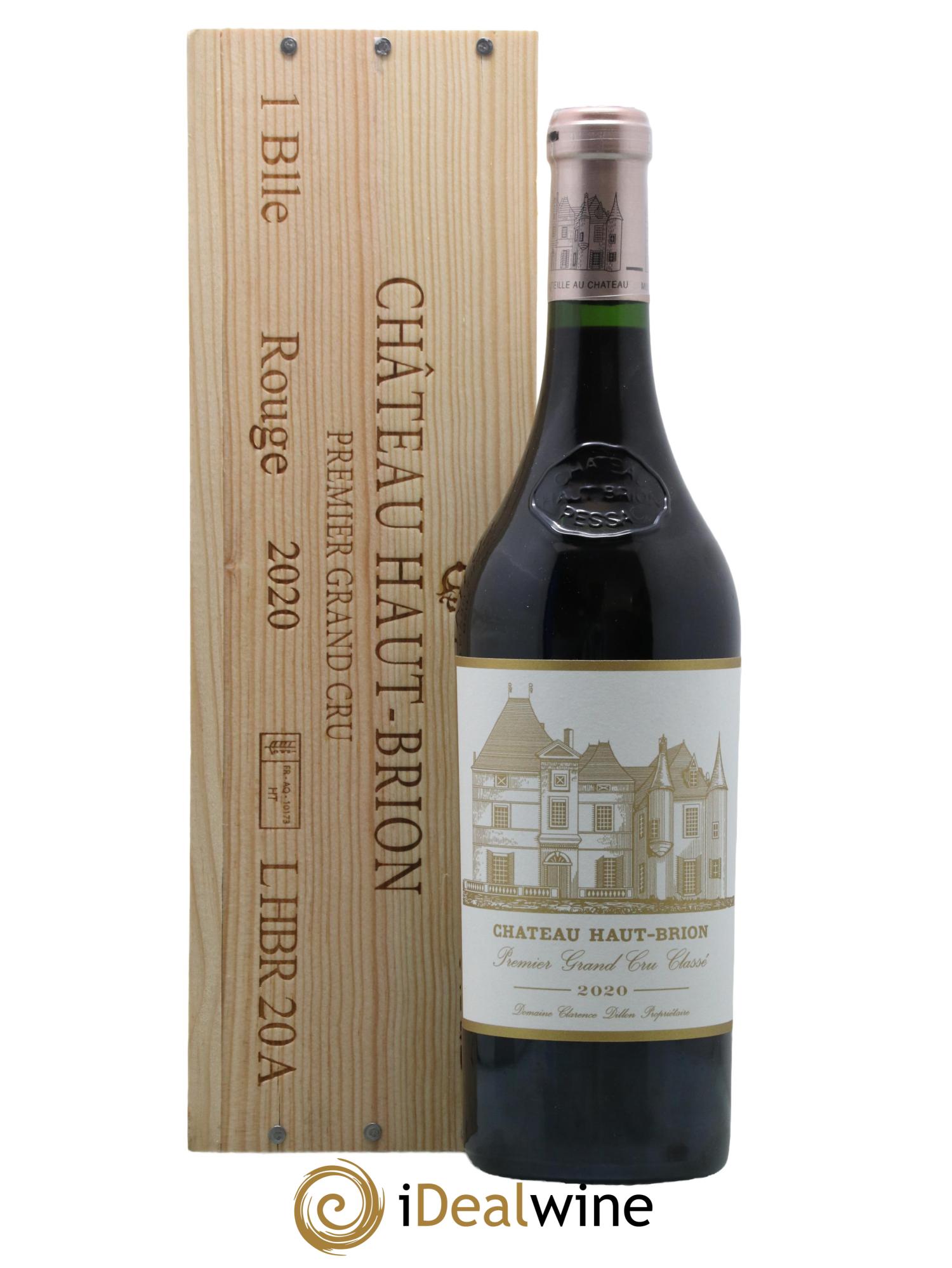 Château Haut Brion 1er Grand Cru Classé 2020 - Lot de 1 bouteille - 1