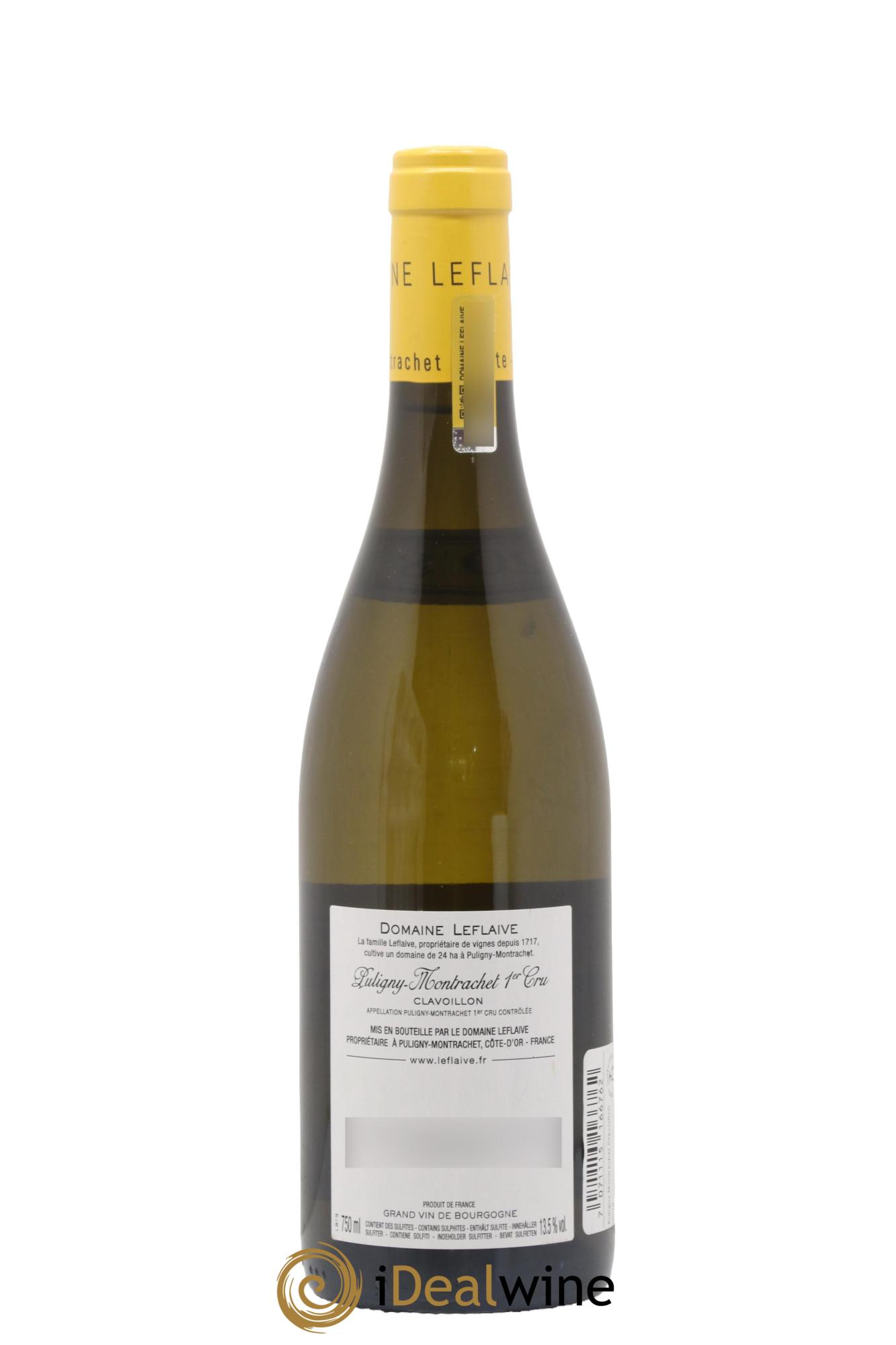 Puligny-Montrachet 1er Cru Clavoillon Leflaive (Domaine) 2018 - Posten von 1 Flasche - 1