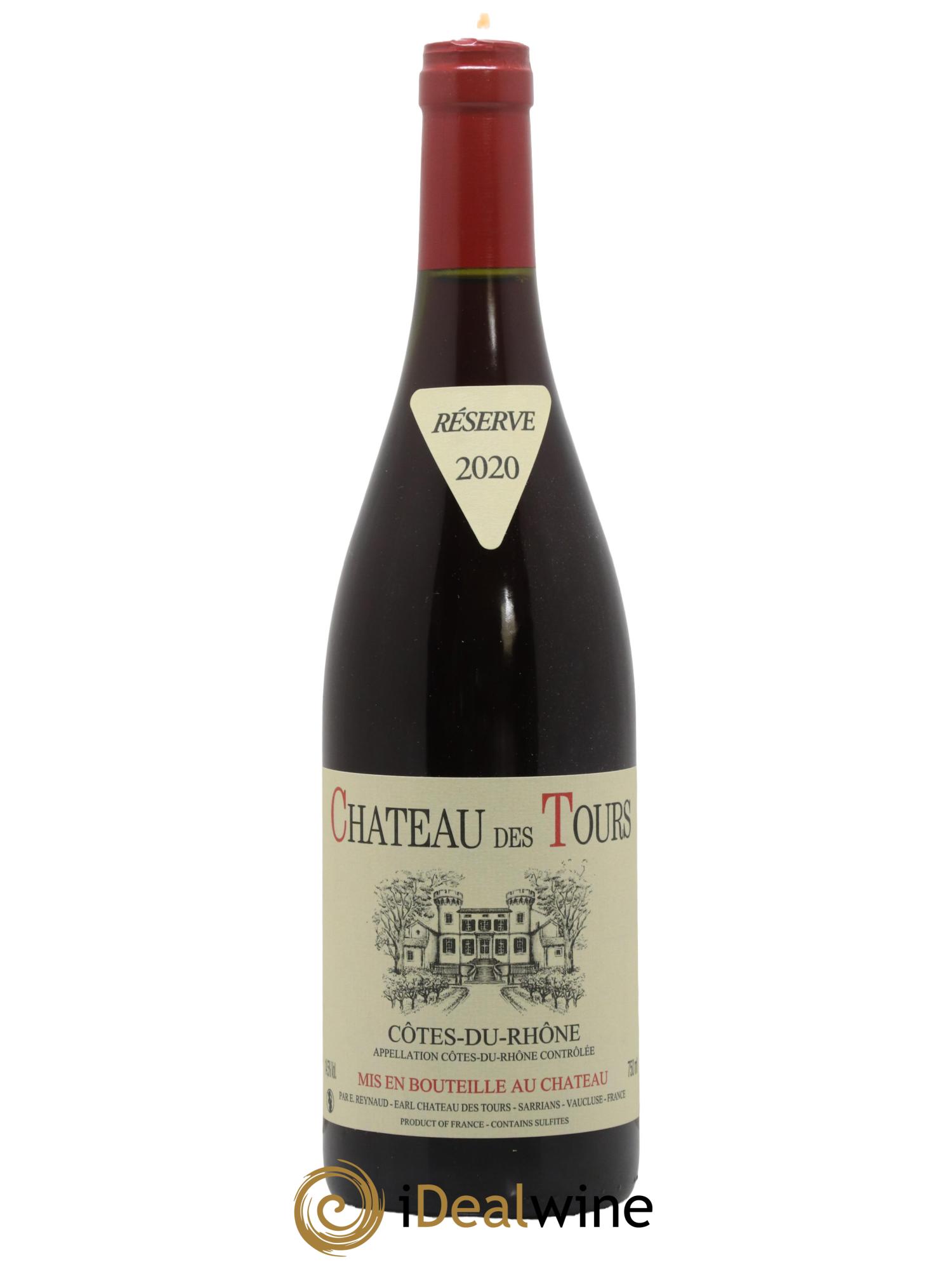 Côtes-du-Rhône Château des Tours Emmanuel Reynaud 2020 - Lot de 1 bouteille - 0
