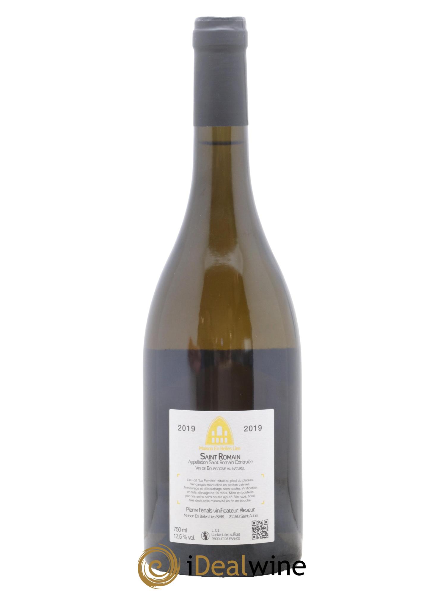 Saint-Romain Maison En Belles Lies 2019 - Lot de 1 bouteille - 1