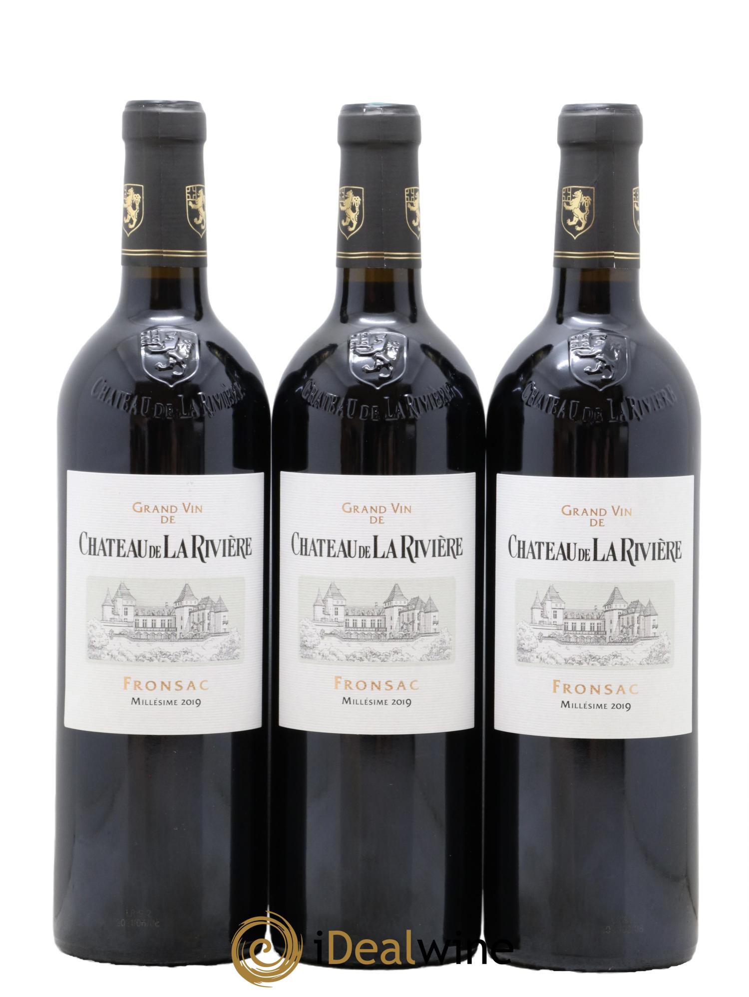 Château de La Rivière 2019 - Lot de 6 bouteilles - 2