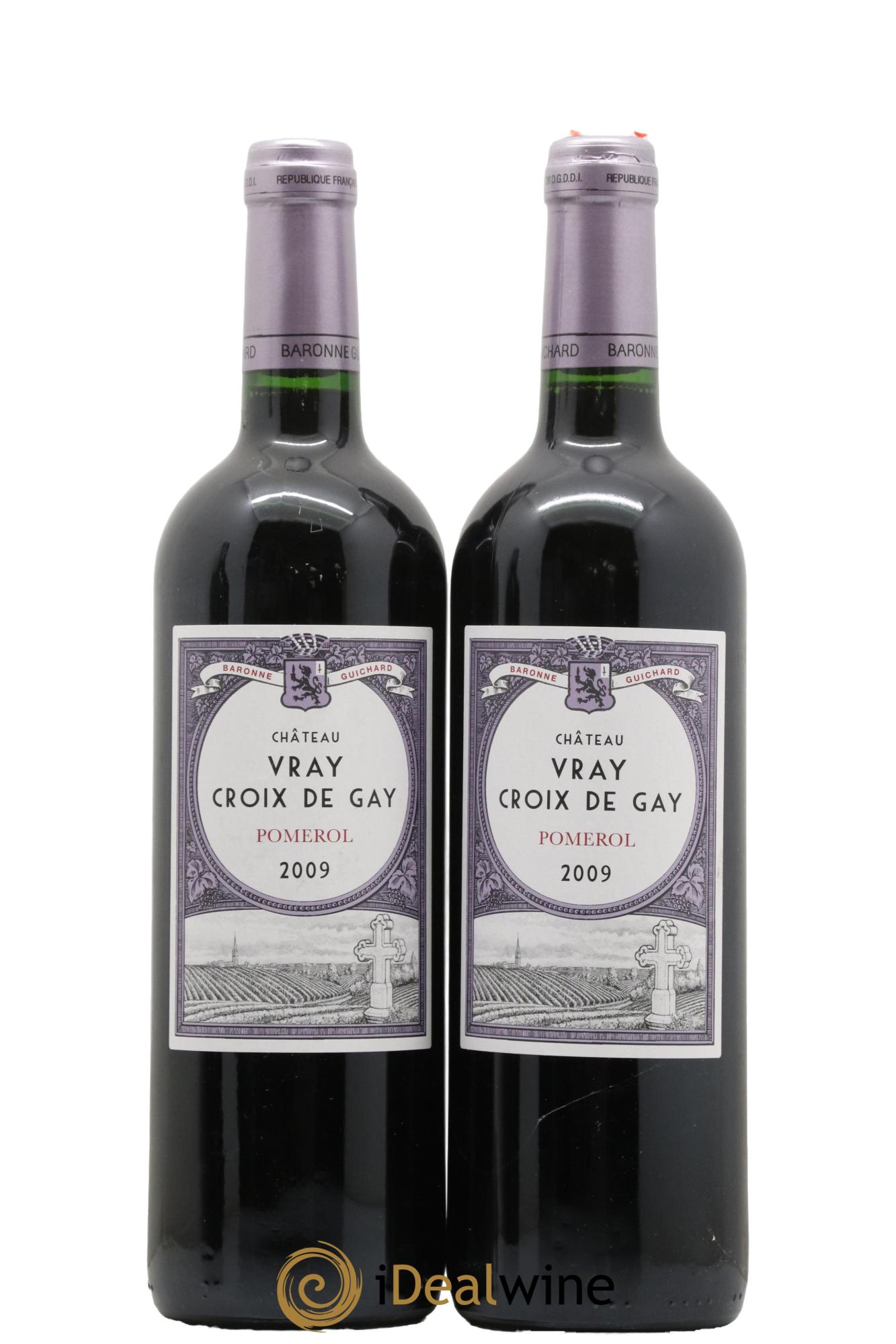Château Vray Croix de Gay 2009 - Lot de 2 bouteilles - 0