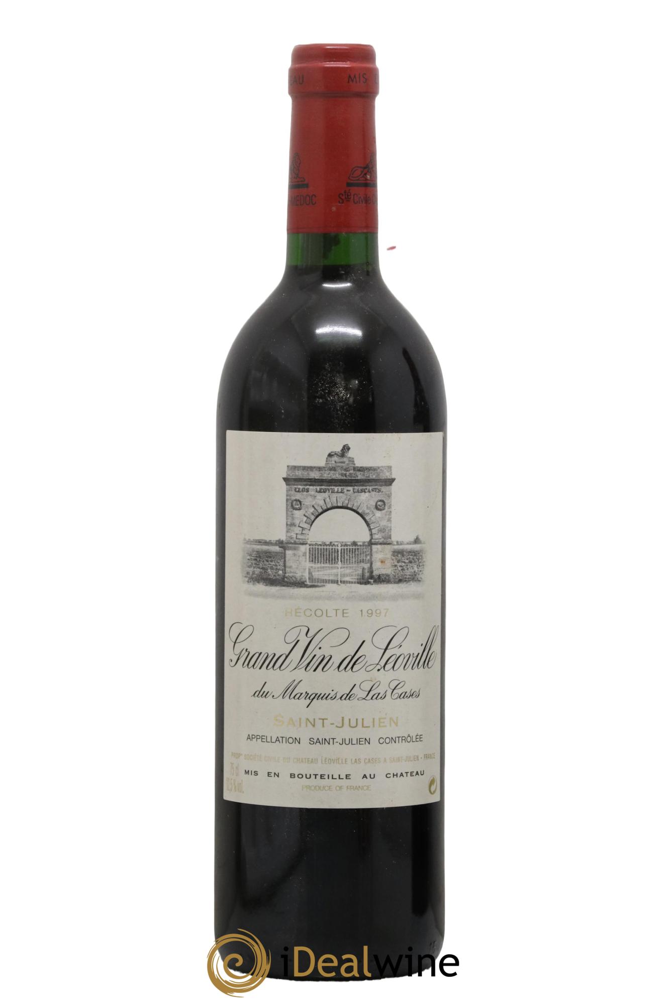 Château Léoville Las Cases 2ème Grand Cru Classé 1997 - Lot of 1 bottle - 0
