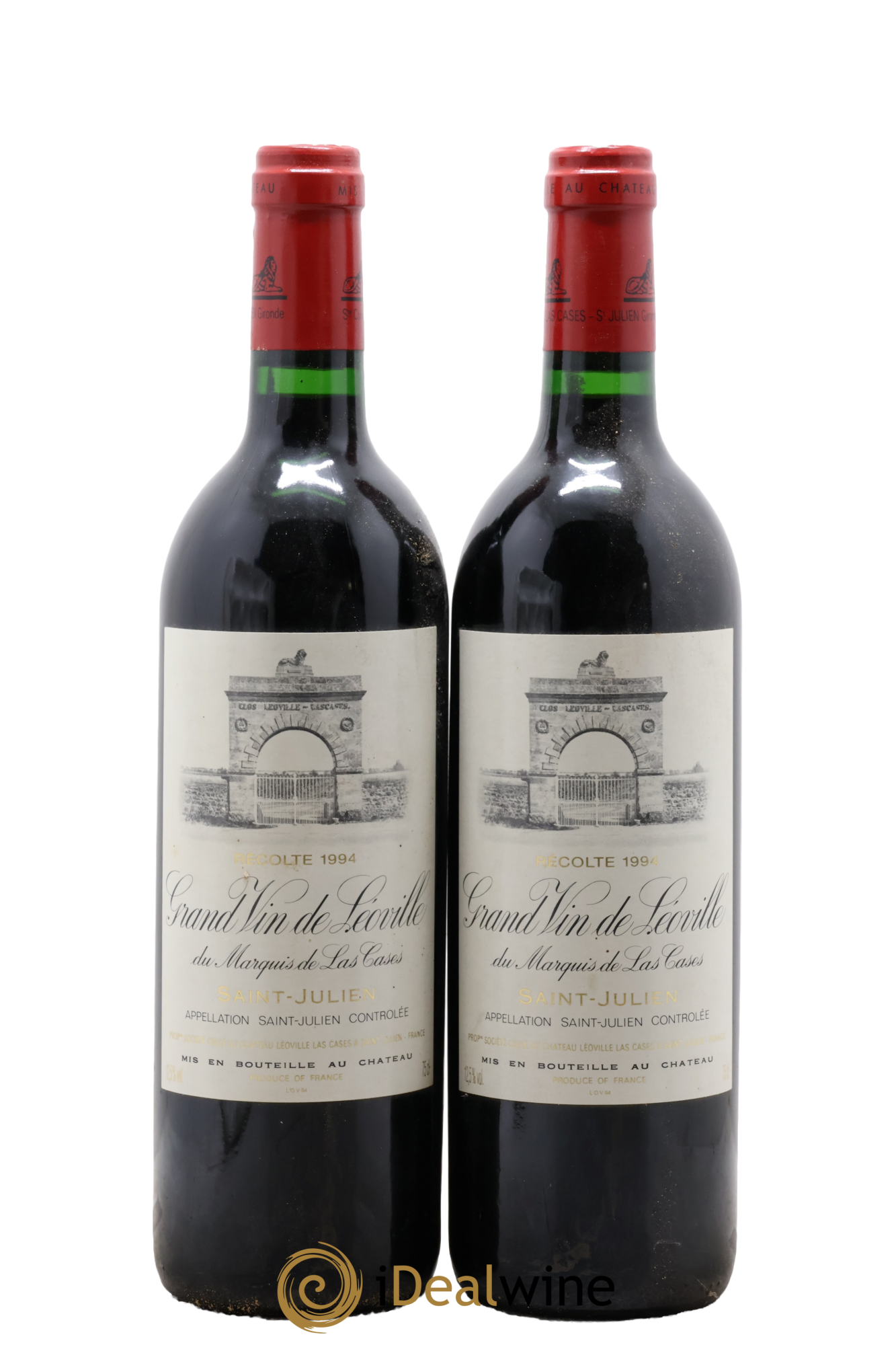 Château Léoville Las Cases 2ème Grand Cru Classé 1994 - Lot de 2 bouteilles - 0