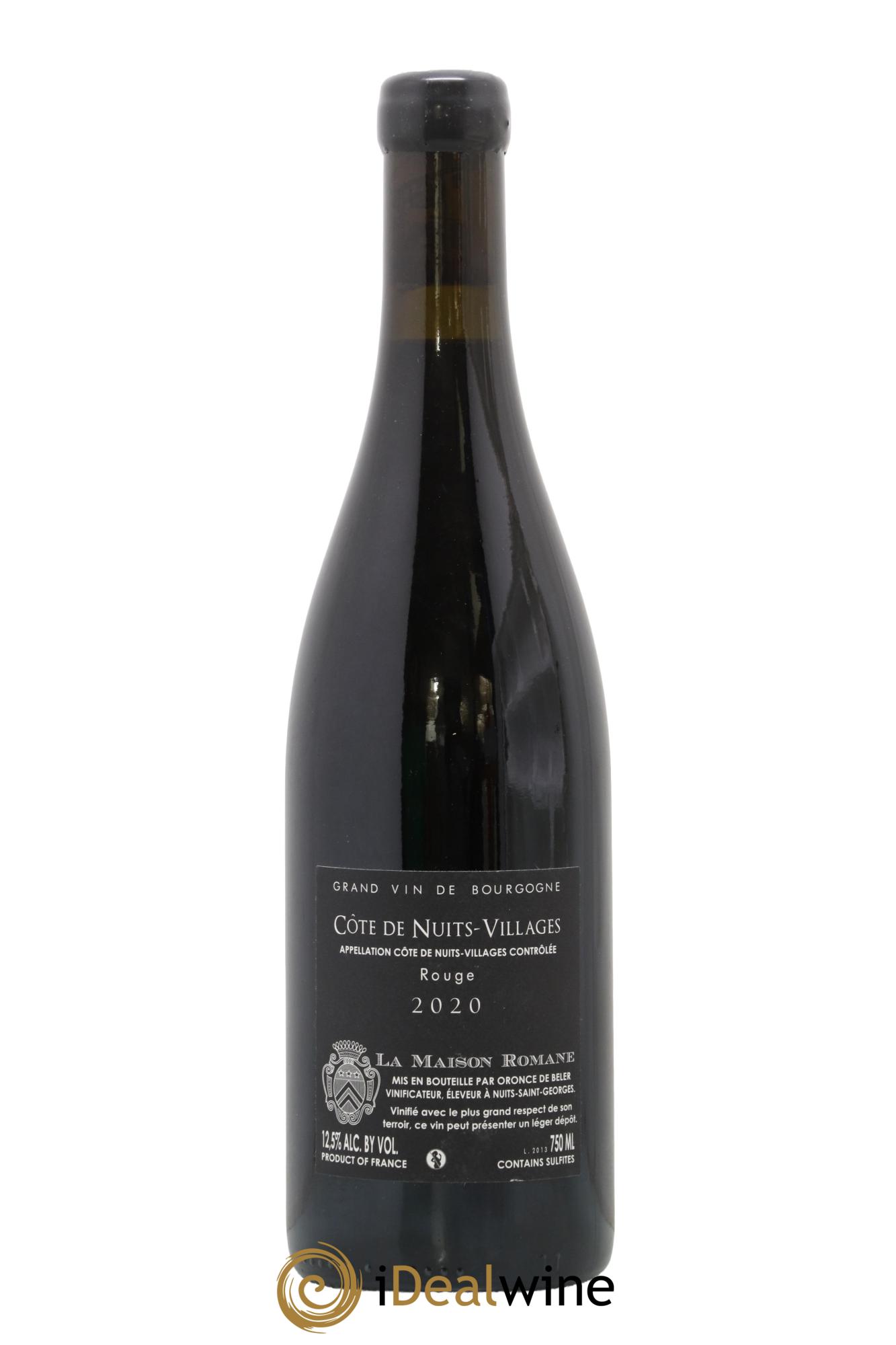 Côte de Nuits-Villages La Maison Romane 2020 - Lotto di 1 bottiglia - 1