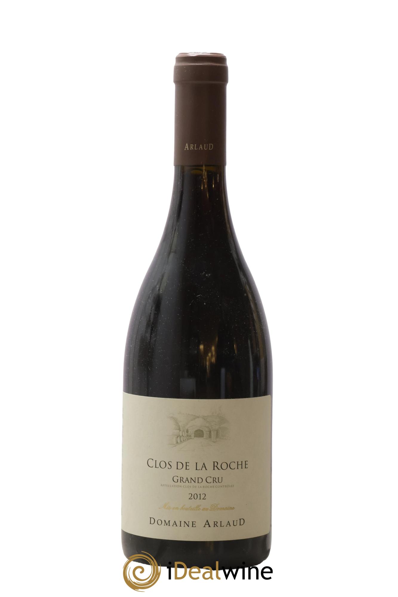 Clos de la Roche Grand Cru Arlaud 2012 - Lot de 1 bouteille - 0