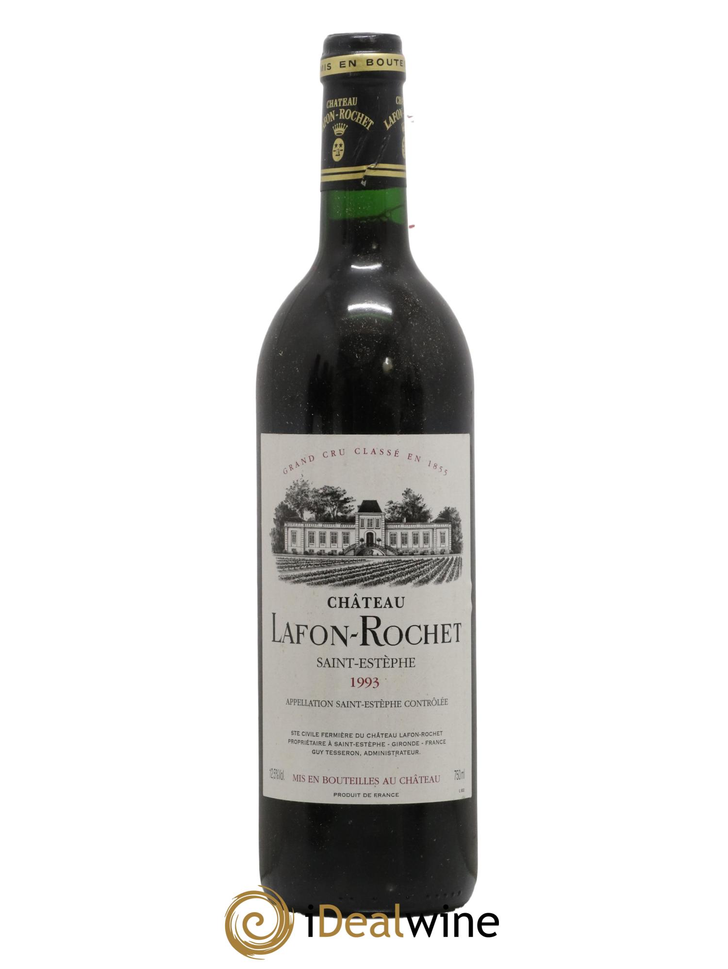 Château Lafon Rochet 4ème Grand Cru Classé 1993 - Lotto di 1 bottiglia - 0