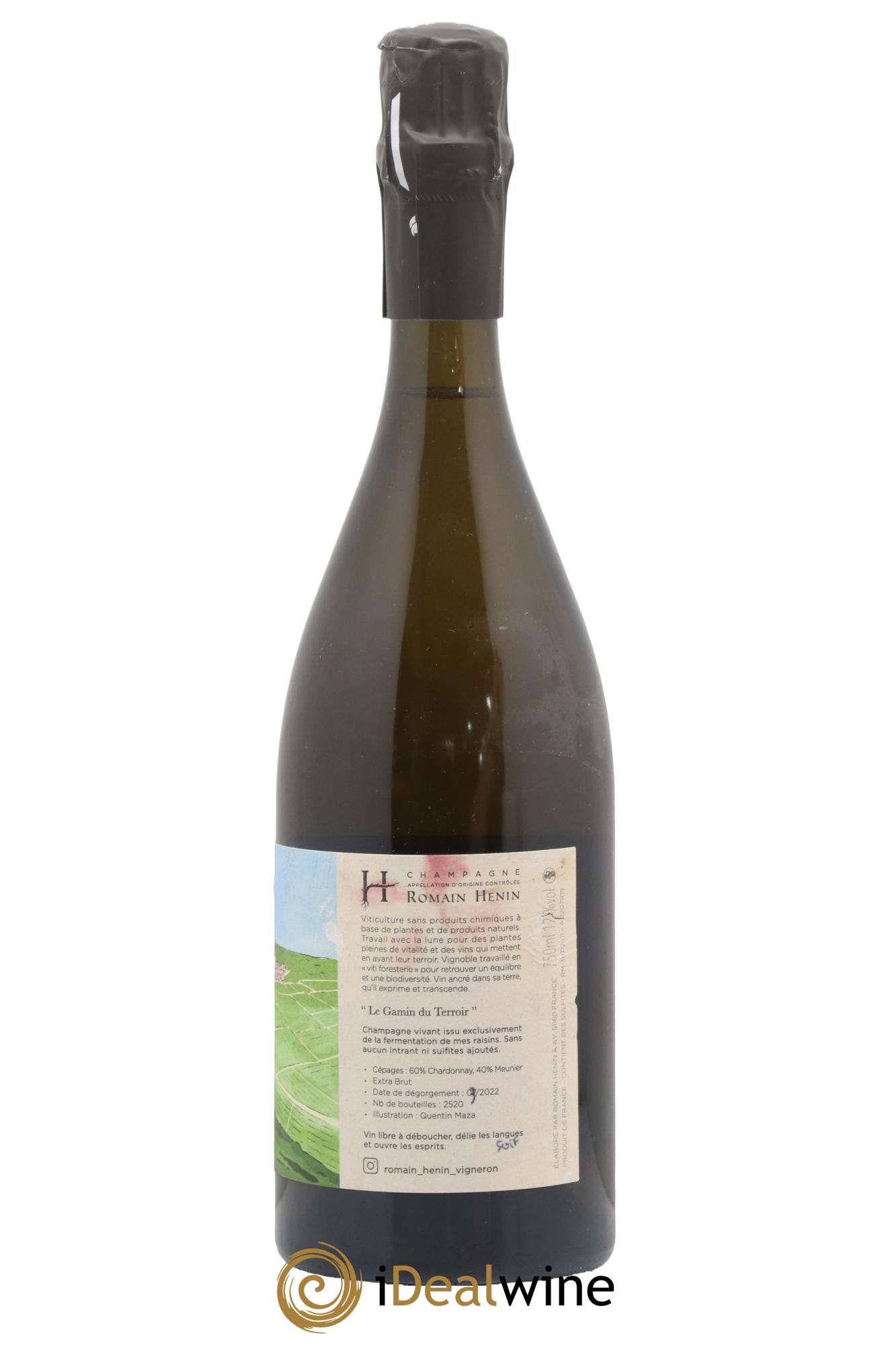 Gamin du Terroir Romain Henin - Lot de 1 bouteille - 1