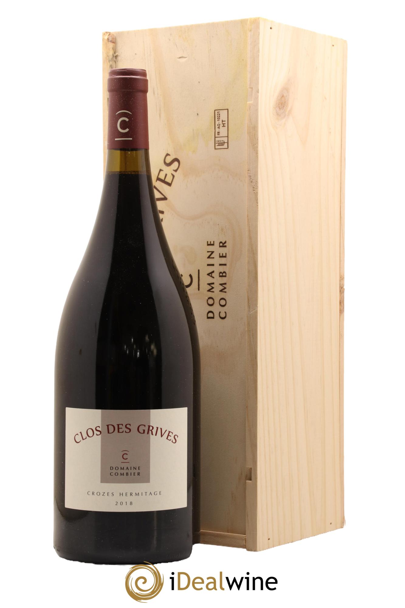 Crozes-Hermitage Clos des Grives Combier 2018 - Lot de 1 magnum - 0
