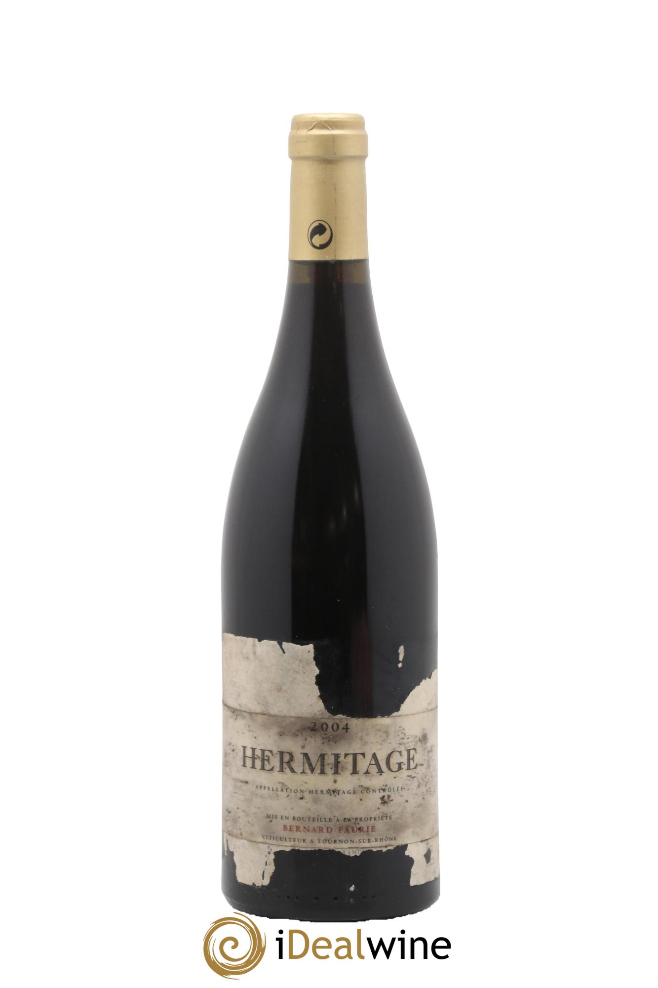 Hermitage Bessards Méal (capsule dorée) Bernard Faurie 2004 - Lot de 1 bouteille - 0