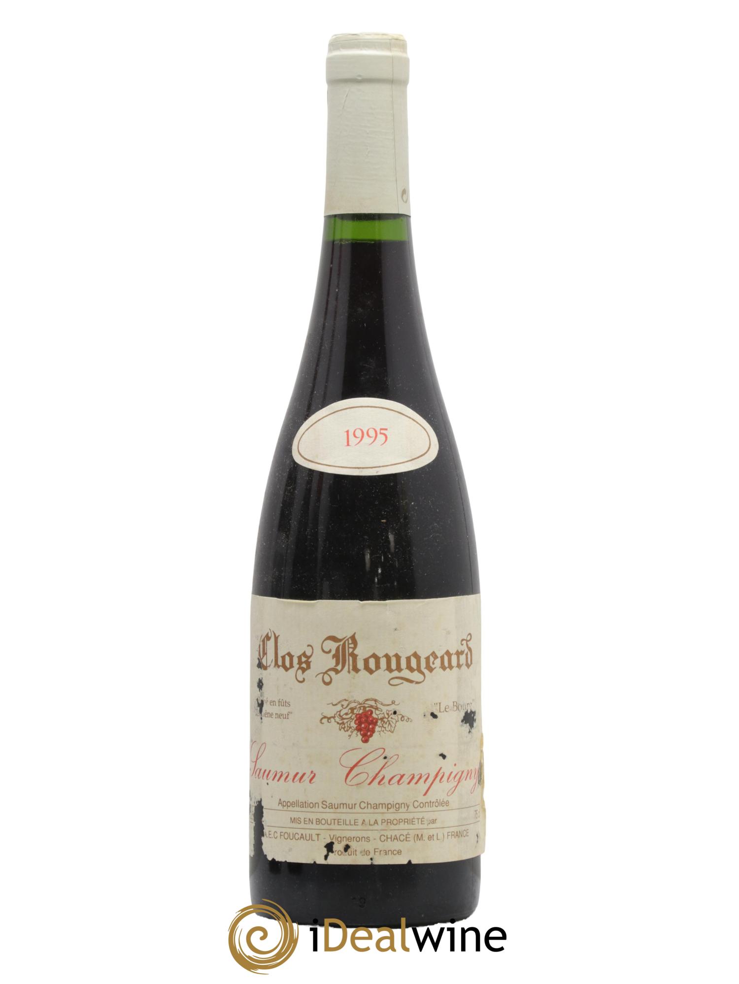 Saumur-Champigny Le Bourg Clos Rougeard 1995 - Posten von 1 Flasche - 0