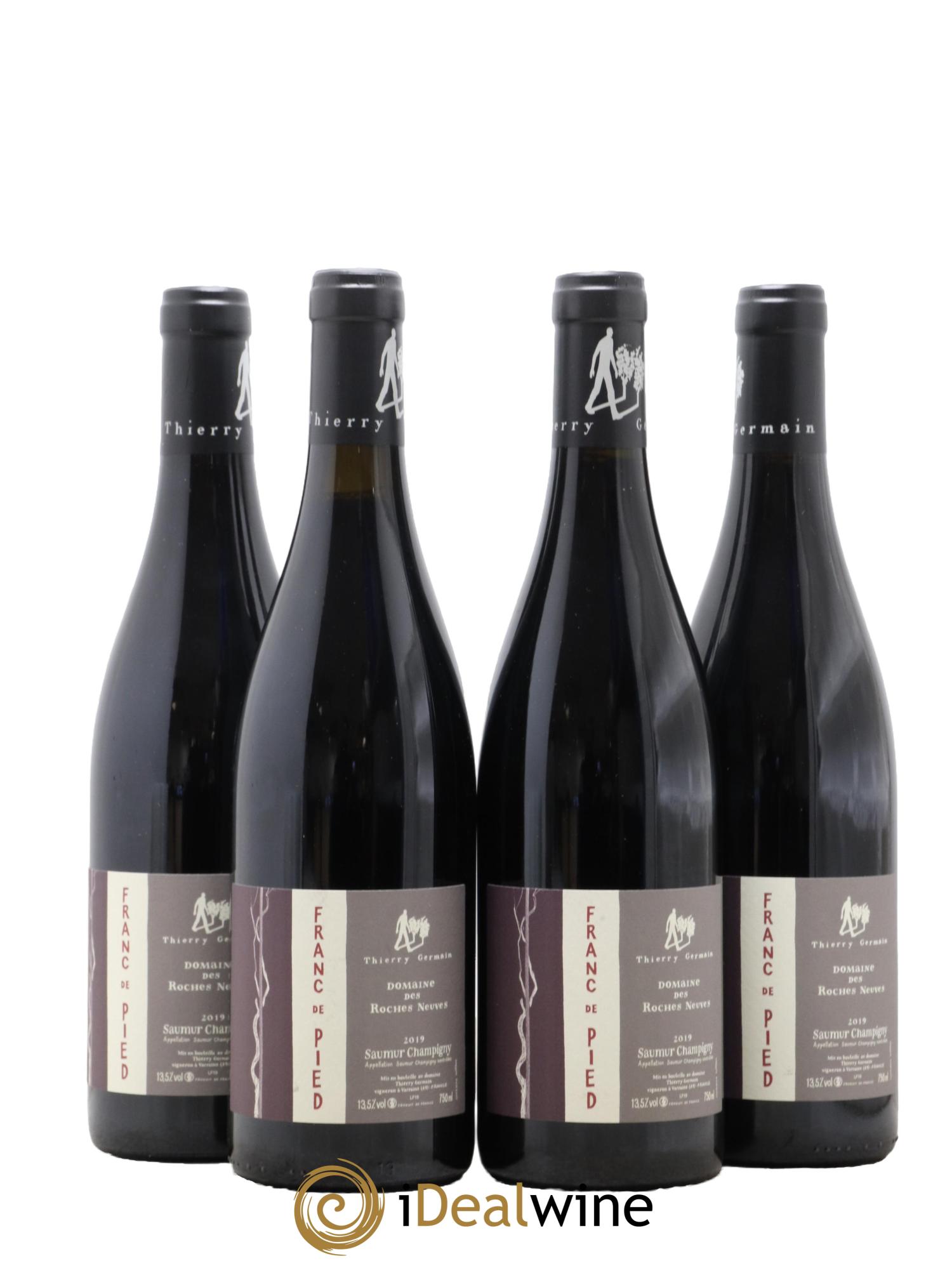 Saumur-Champigny Franc de pied Domaine des Roches Neuves - Thierry Germain 2019 - Lot de 4 bouteilles - 0