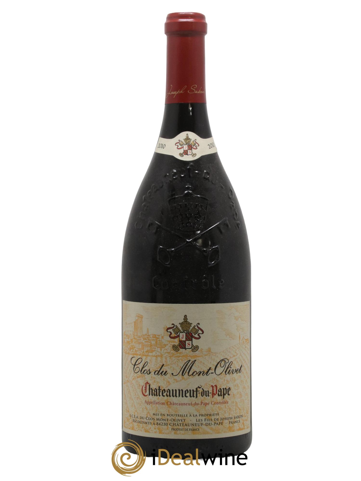 Châteauneuf-du-Pape Clos du Mont-Olivet 2010 - Lot de 1 magnum - 0
