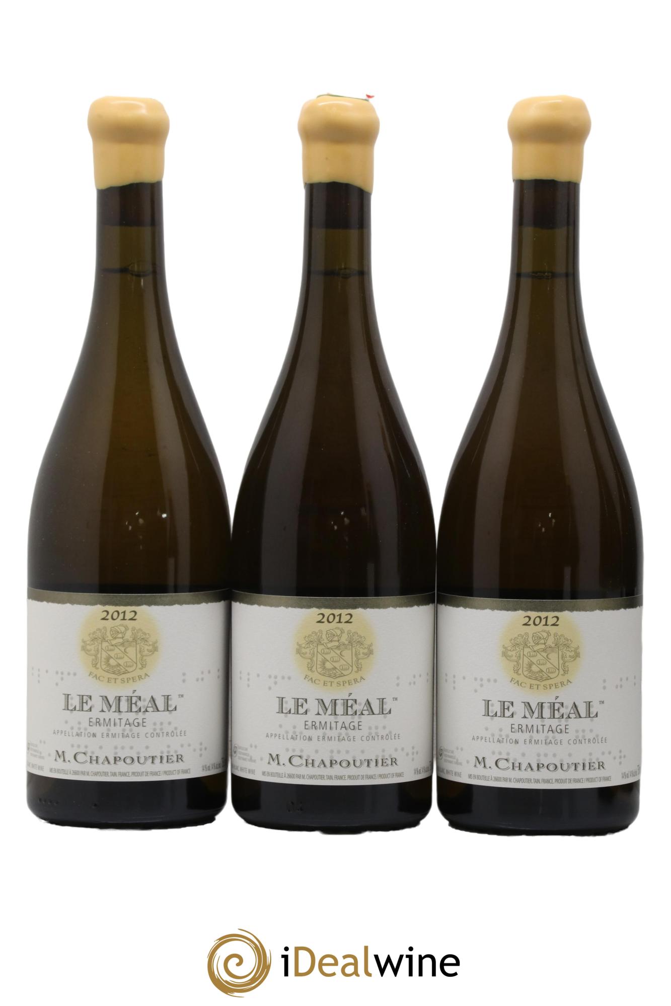 Hermitage Ermitage Le Méal Chapoutier 2012 - Lot of 6 bottles - 1
