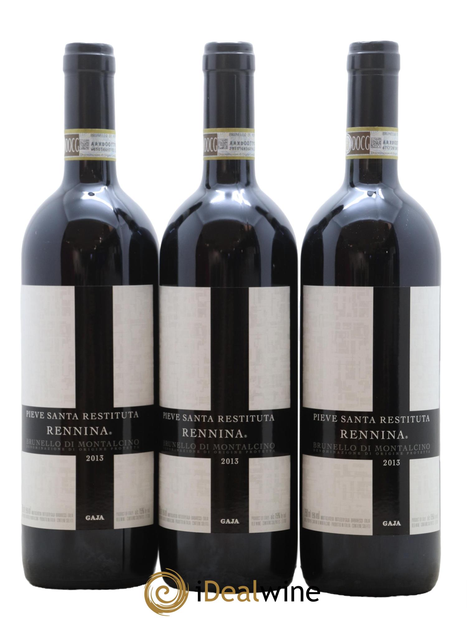 Brunello di Montalcino DOCG Pieve Santa Restituta - Rennina Angelo Gaja 2013 - Posten von 6 Flaschen - 2