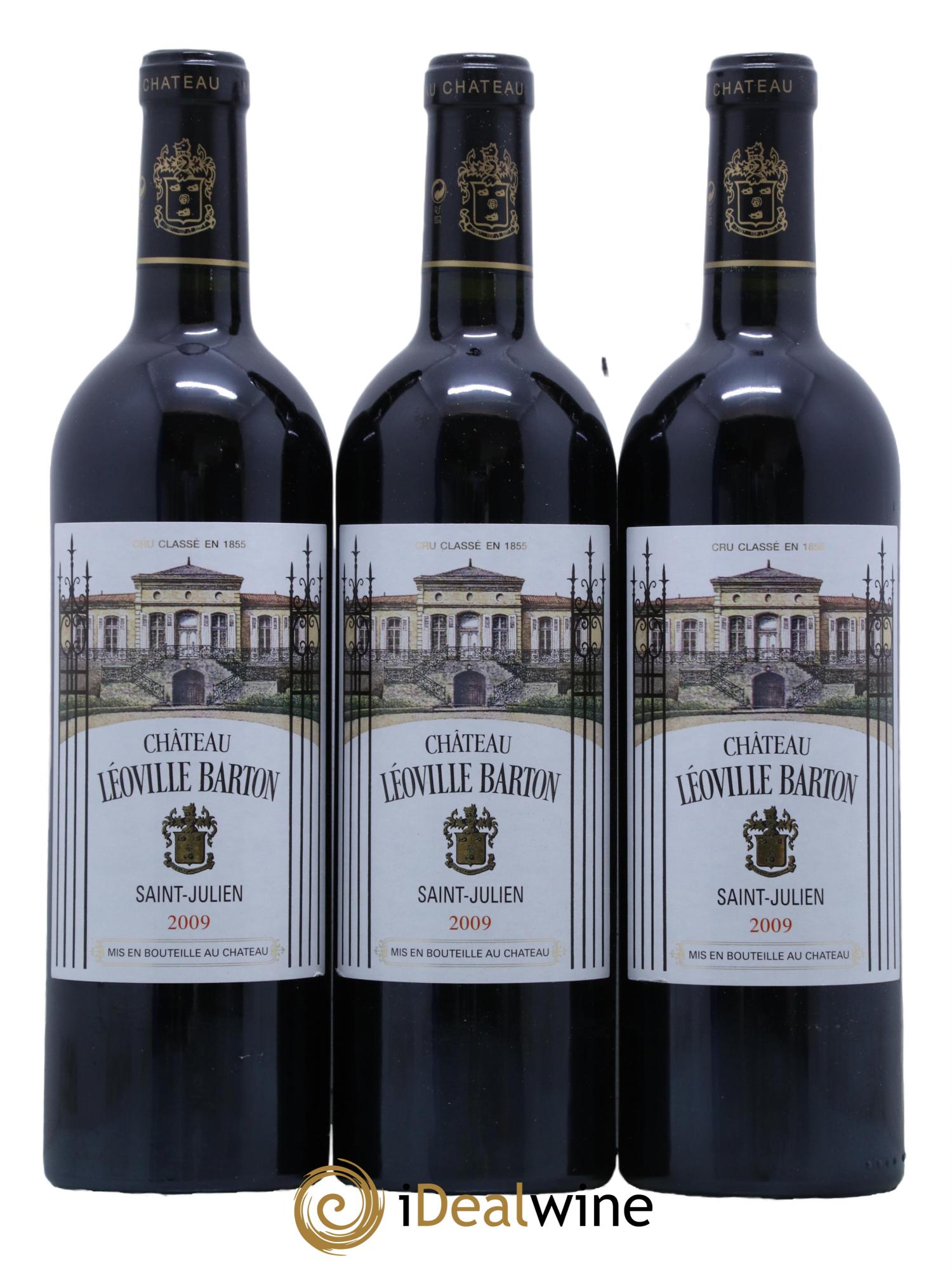 Château Léoville Barton 2ème Grand Cru Classé 2009 - Lot de 6 bouteilles - 2