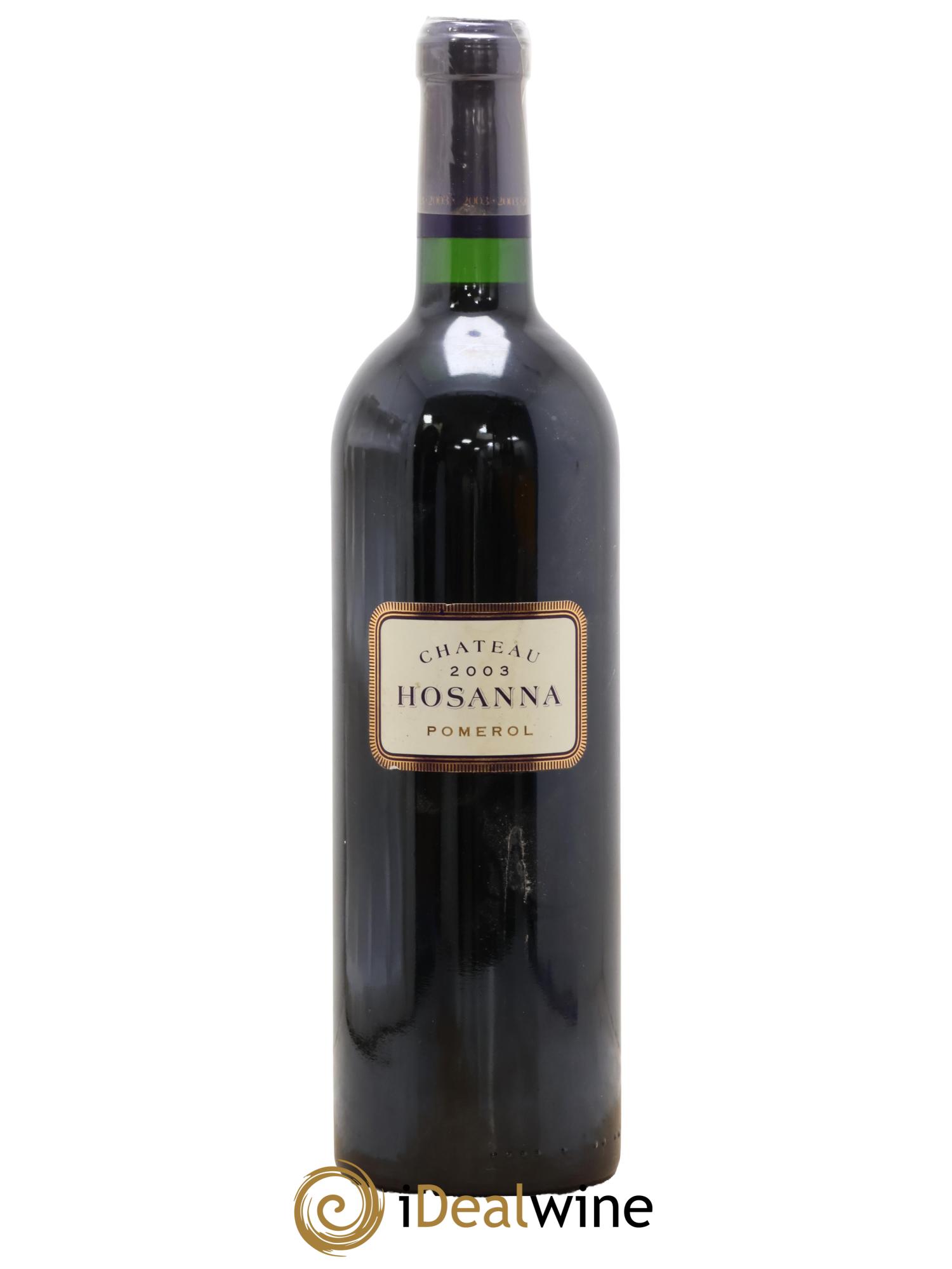 Château Hosanna 2003 - Lot de 1 bouteille - 0