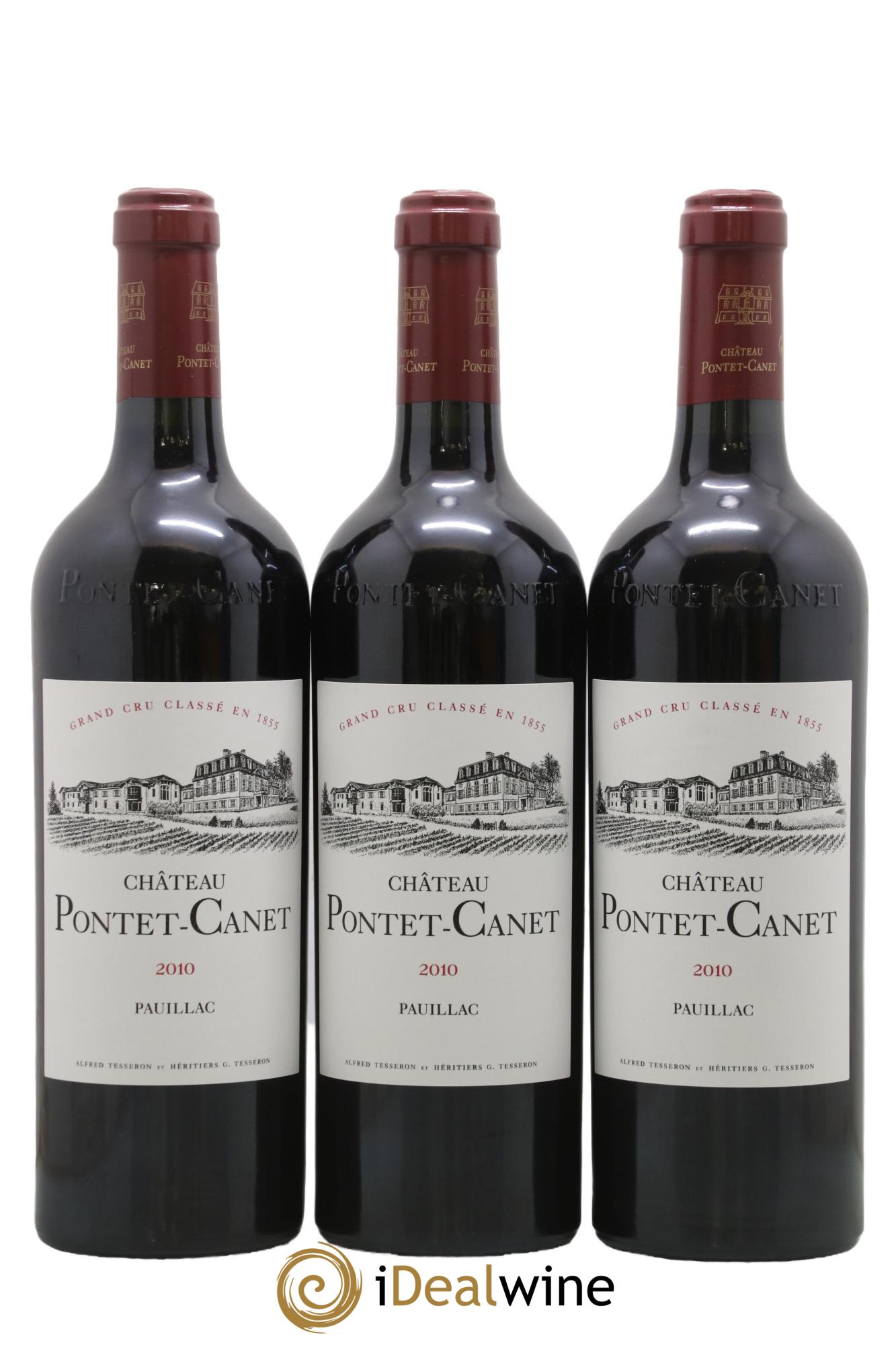 Château Pontet Canet 5ème Grand Cru Classé 2010 - Lotto di 6 bottiglie - 1