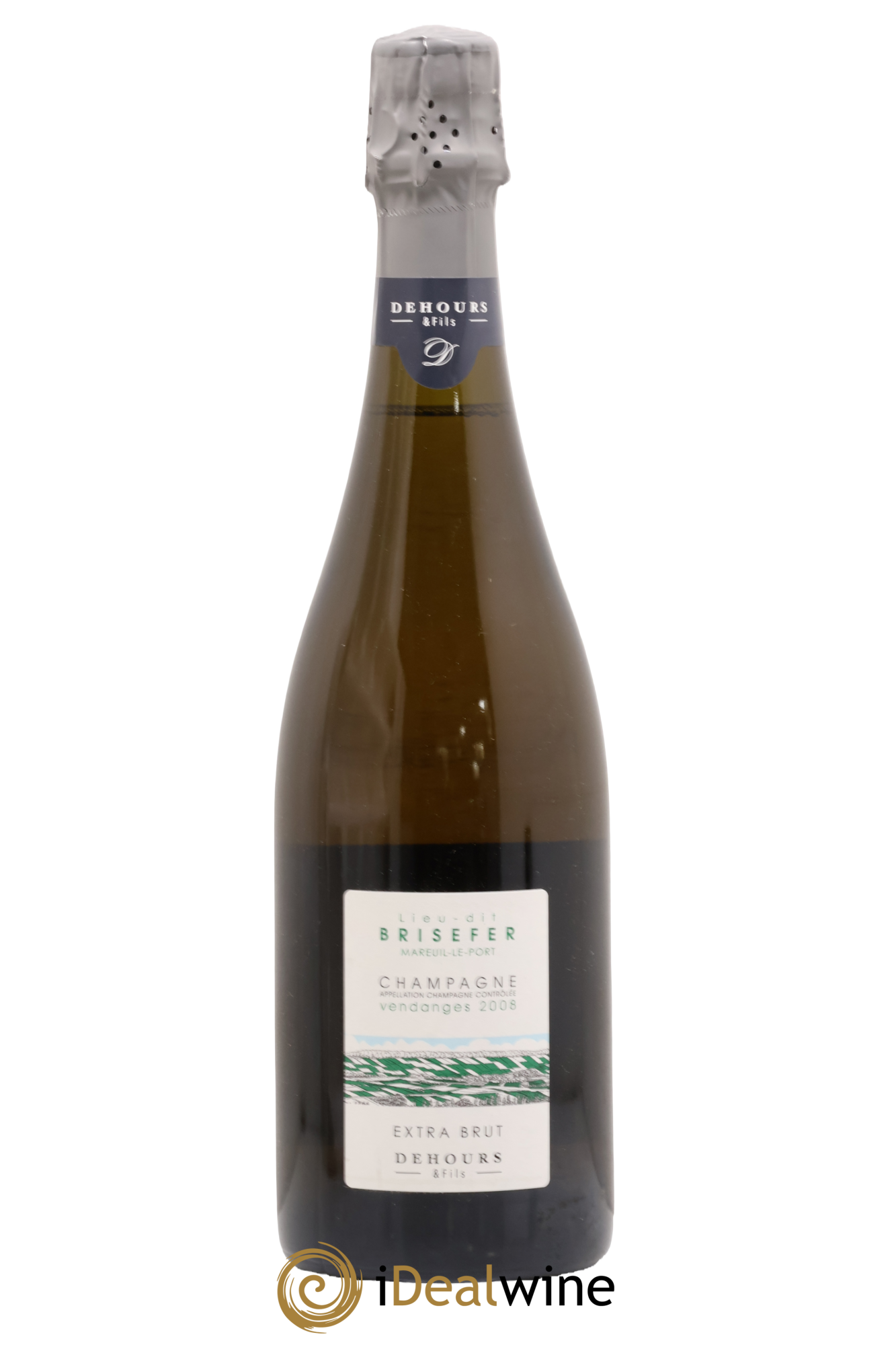 Lieu-dit Brisefer Extra-Brut Dehours & Fils 2008 - Lot de 1 bouteille - 0